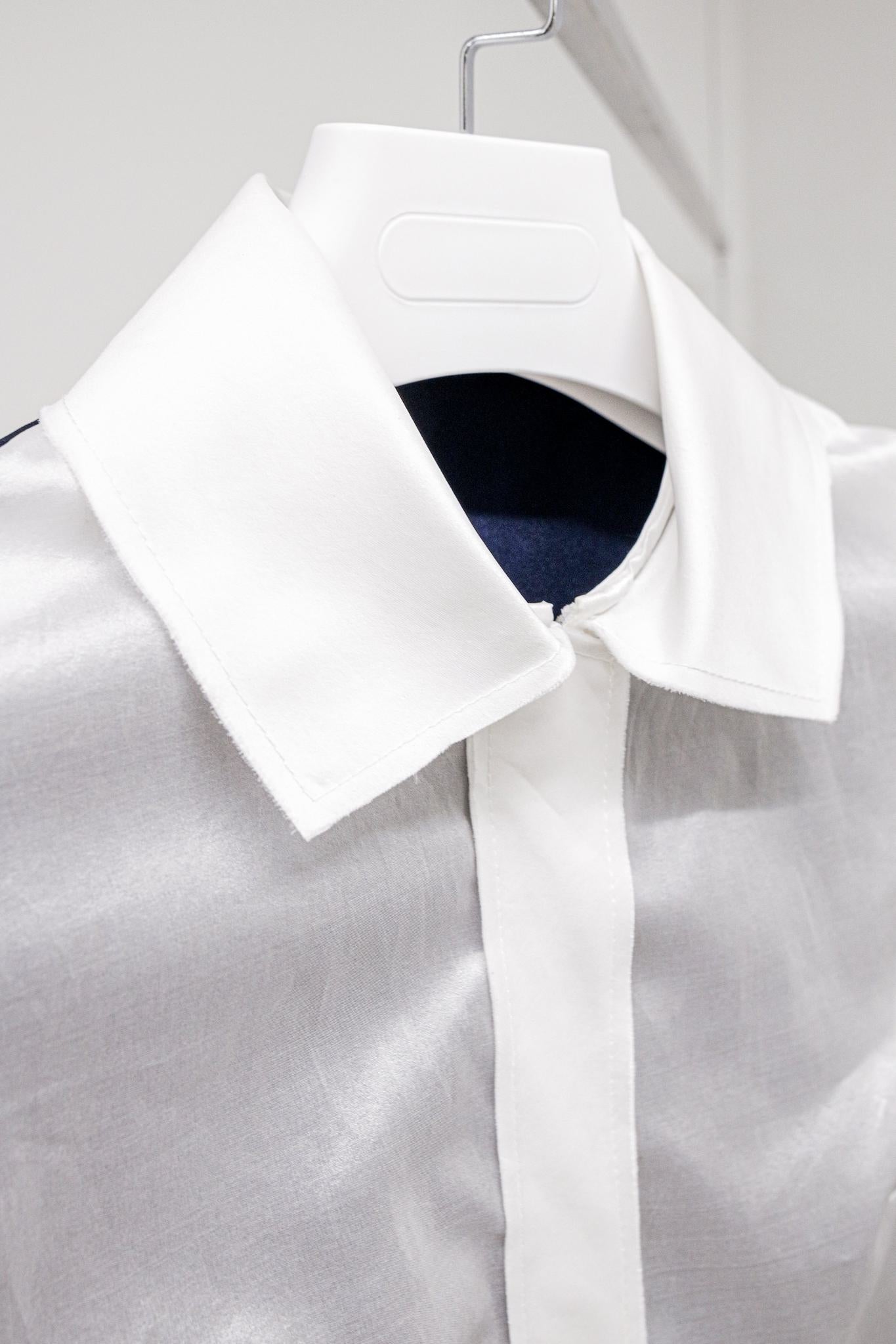 Marie Saint Pierre Two-Tone Zip Jacket