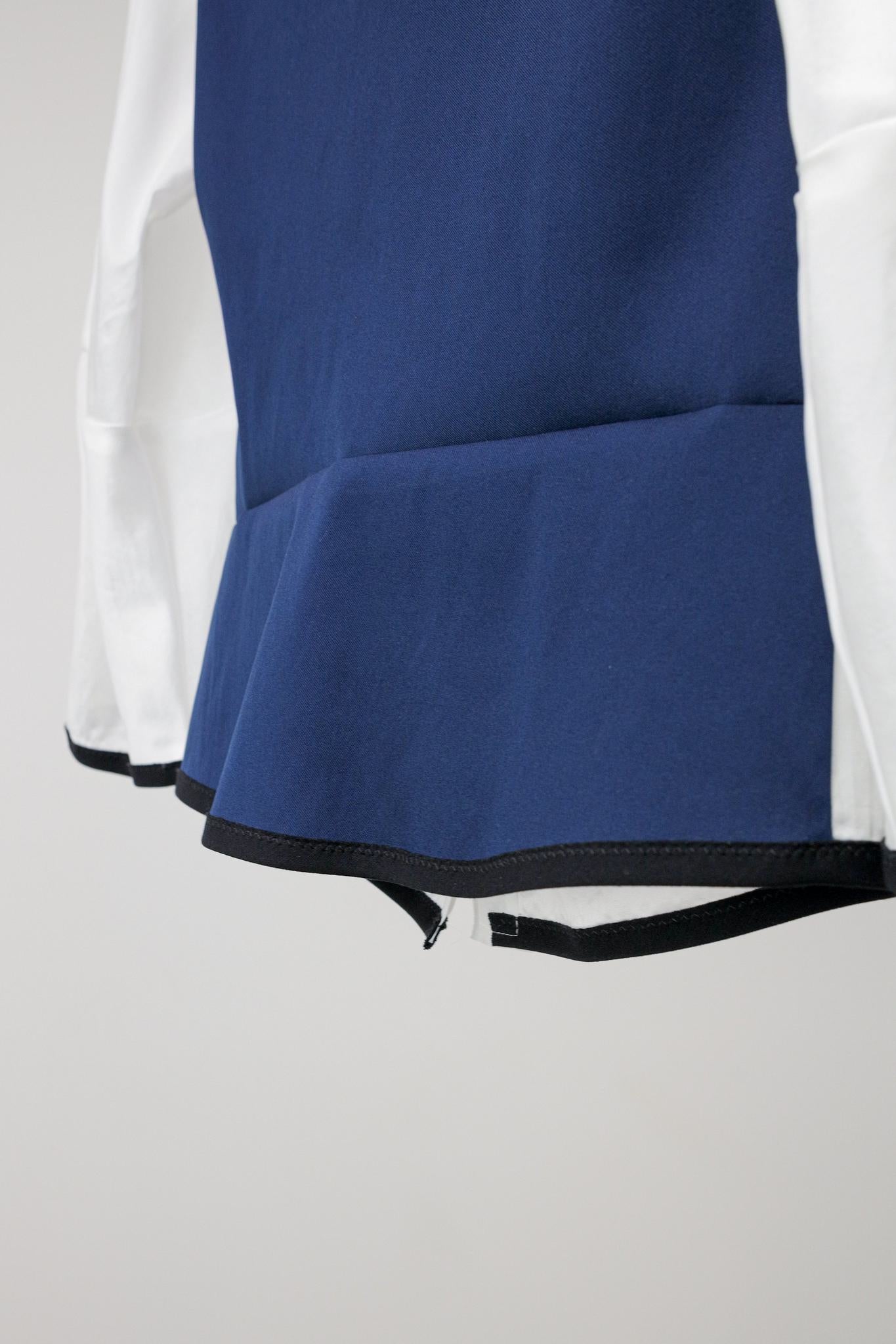 Marie Saint Pierre Two-Tone Zip Jacket