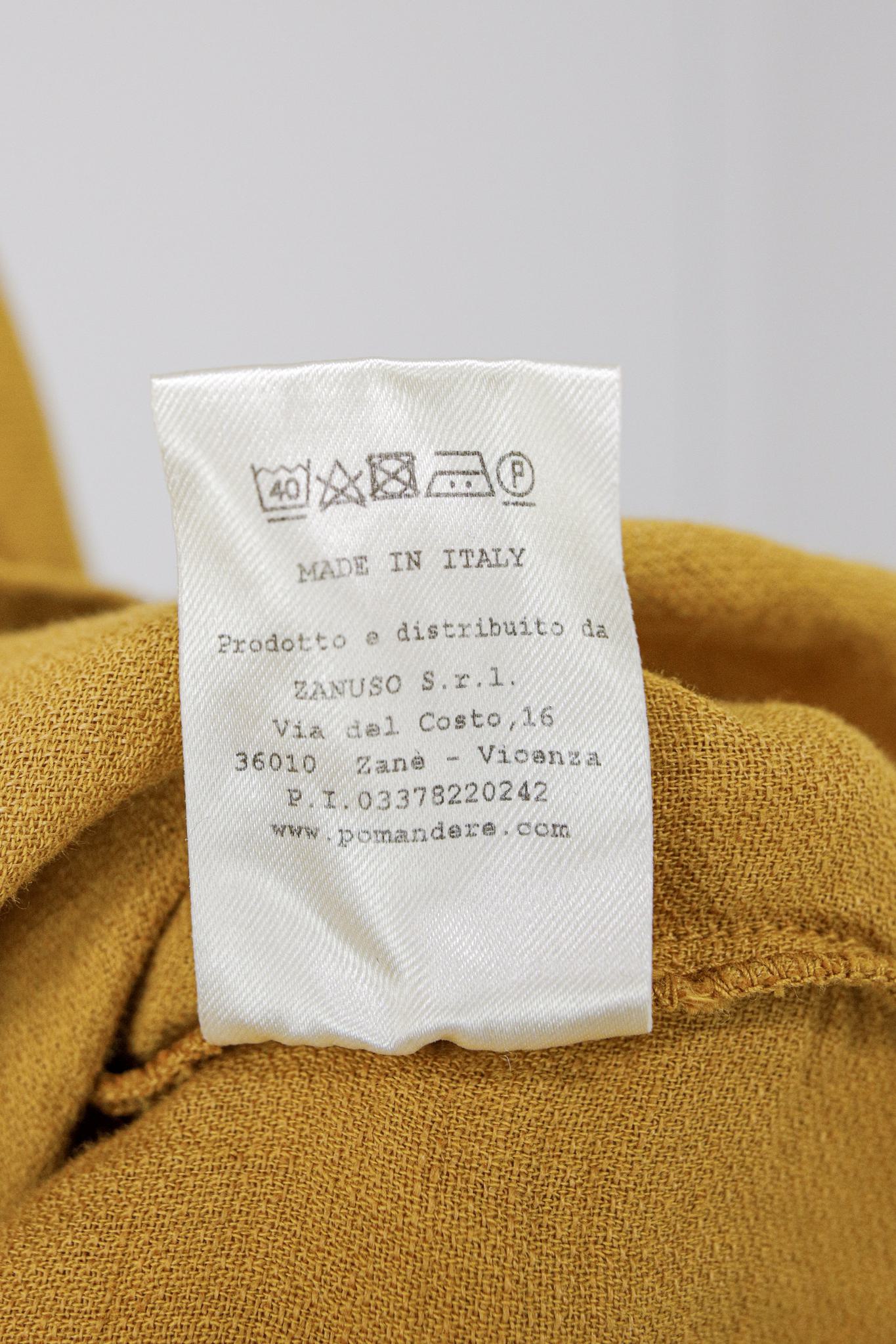Pomandére Amber Gathered Blouse