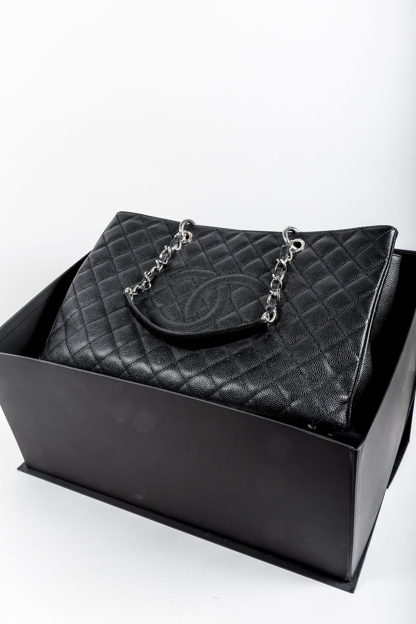 Chanel Caviar XL Grand Shopping Tote GST SHW