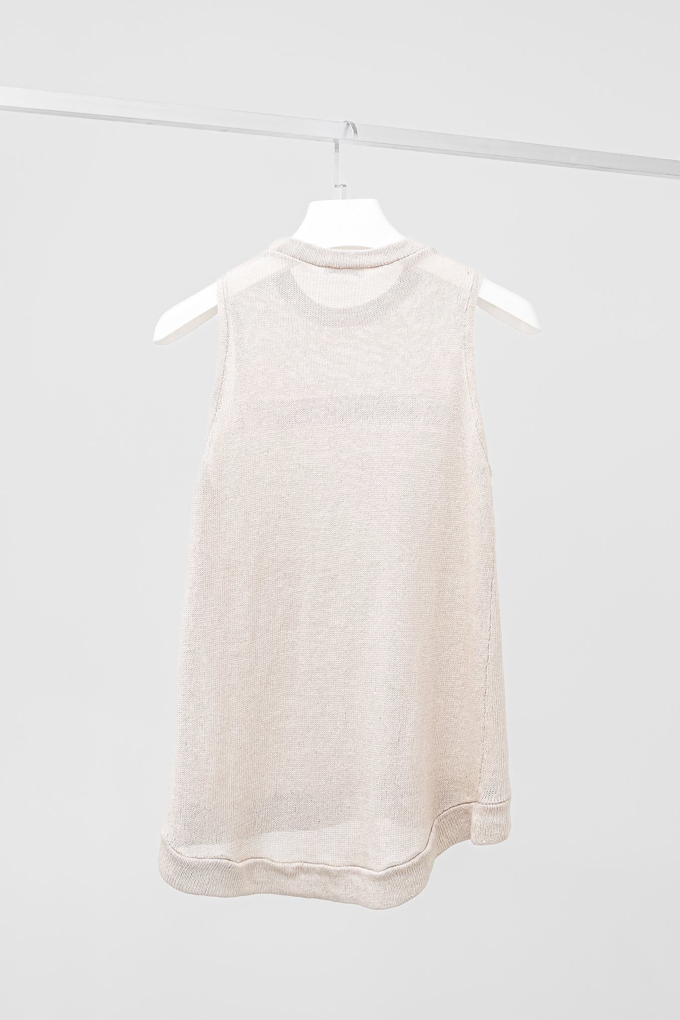 Brunello Cucinelli Sequin Knit Tank
