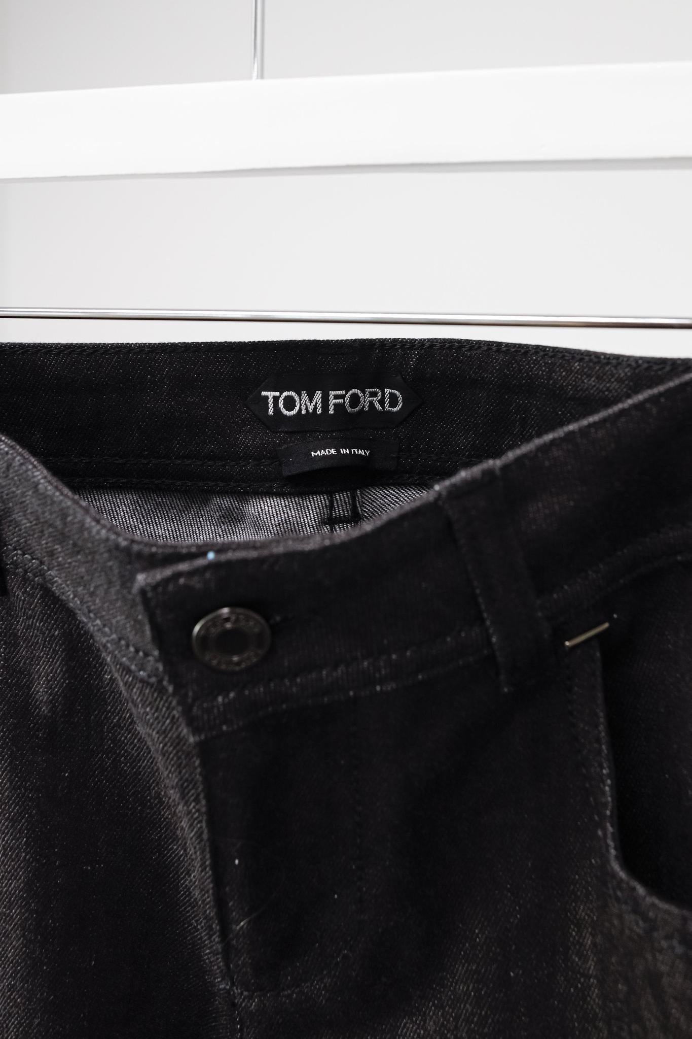 Tom Ford Ankle Zip Skinny Jeans