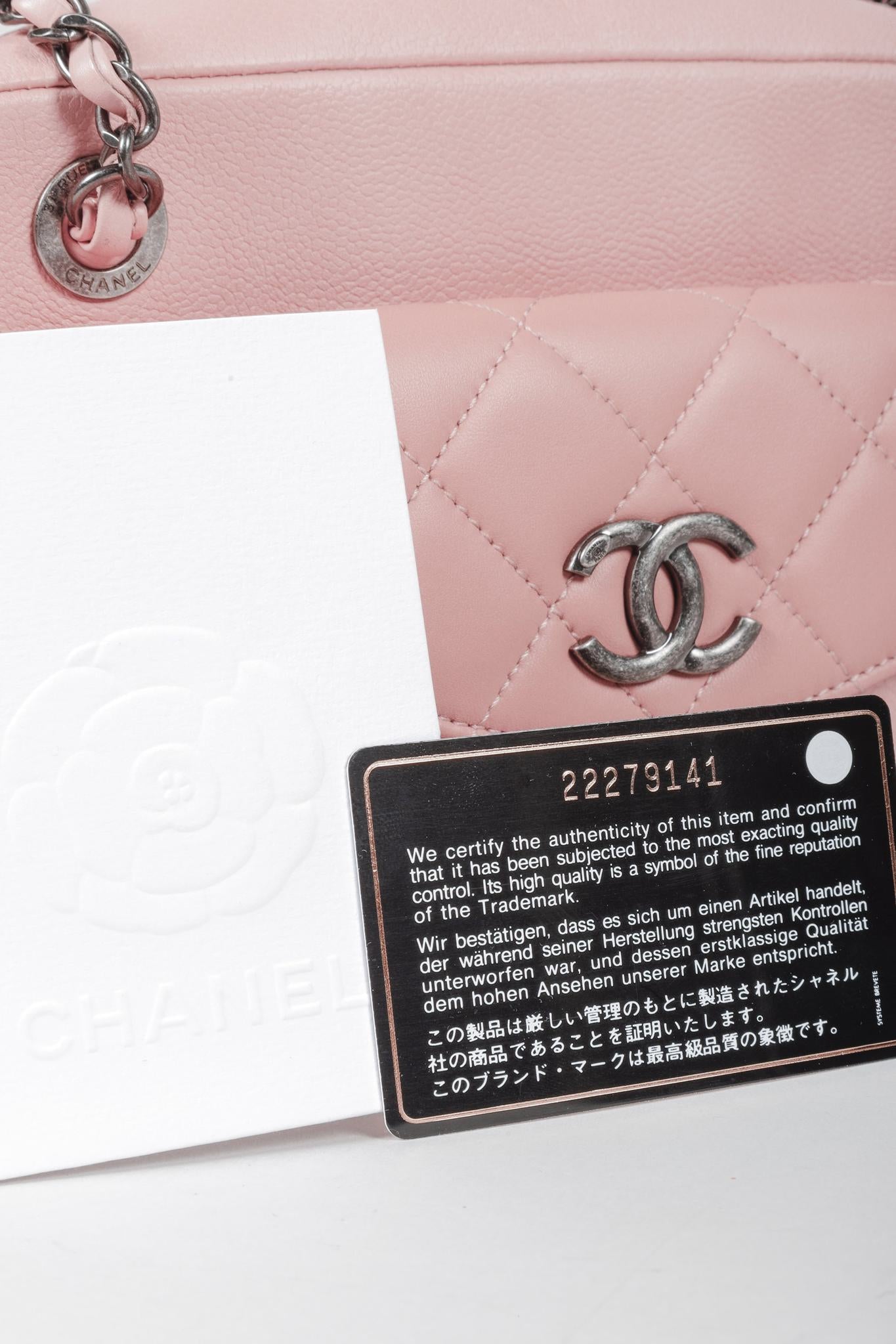 Chanel Pink Coco Break Camera Case Shoulder Bag