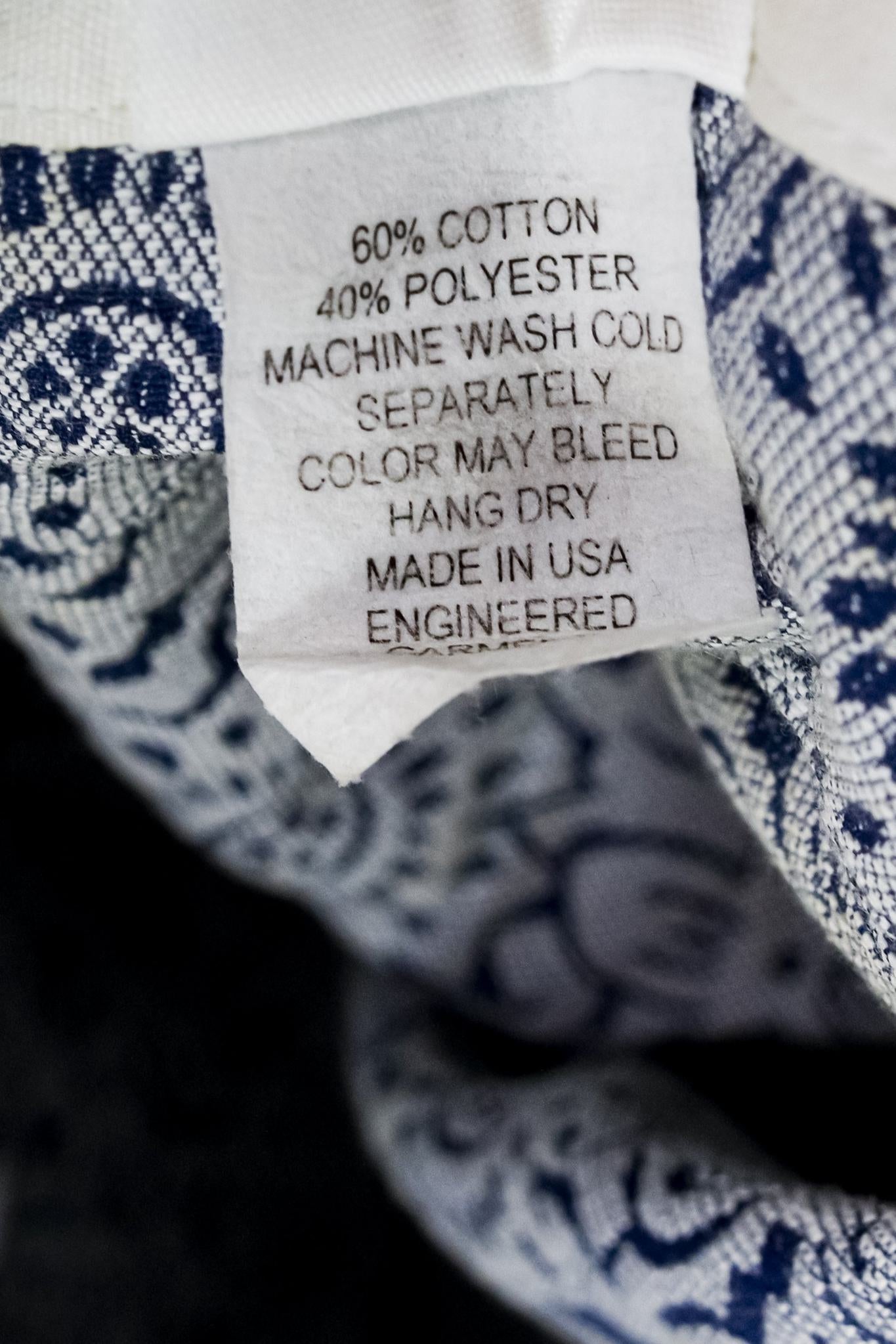 Engineered Garments SS/14 Blue Floral-Embroidered Shorts