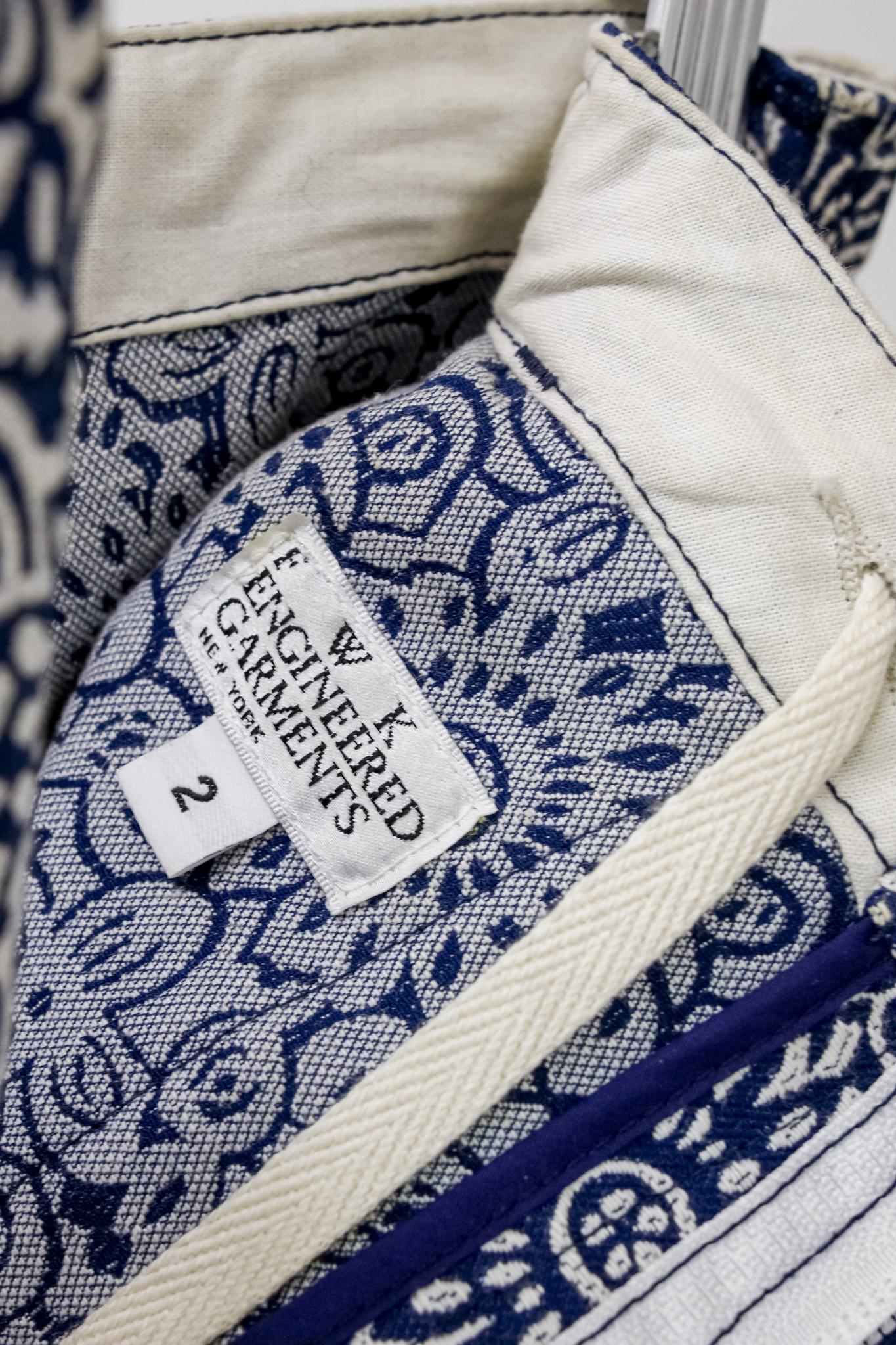 Engineered Garments Embroidered Shorts