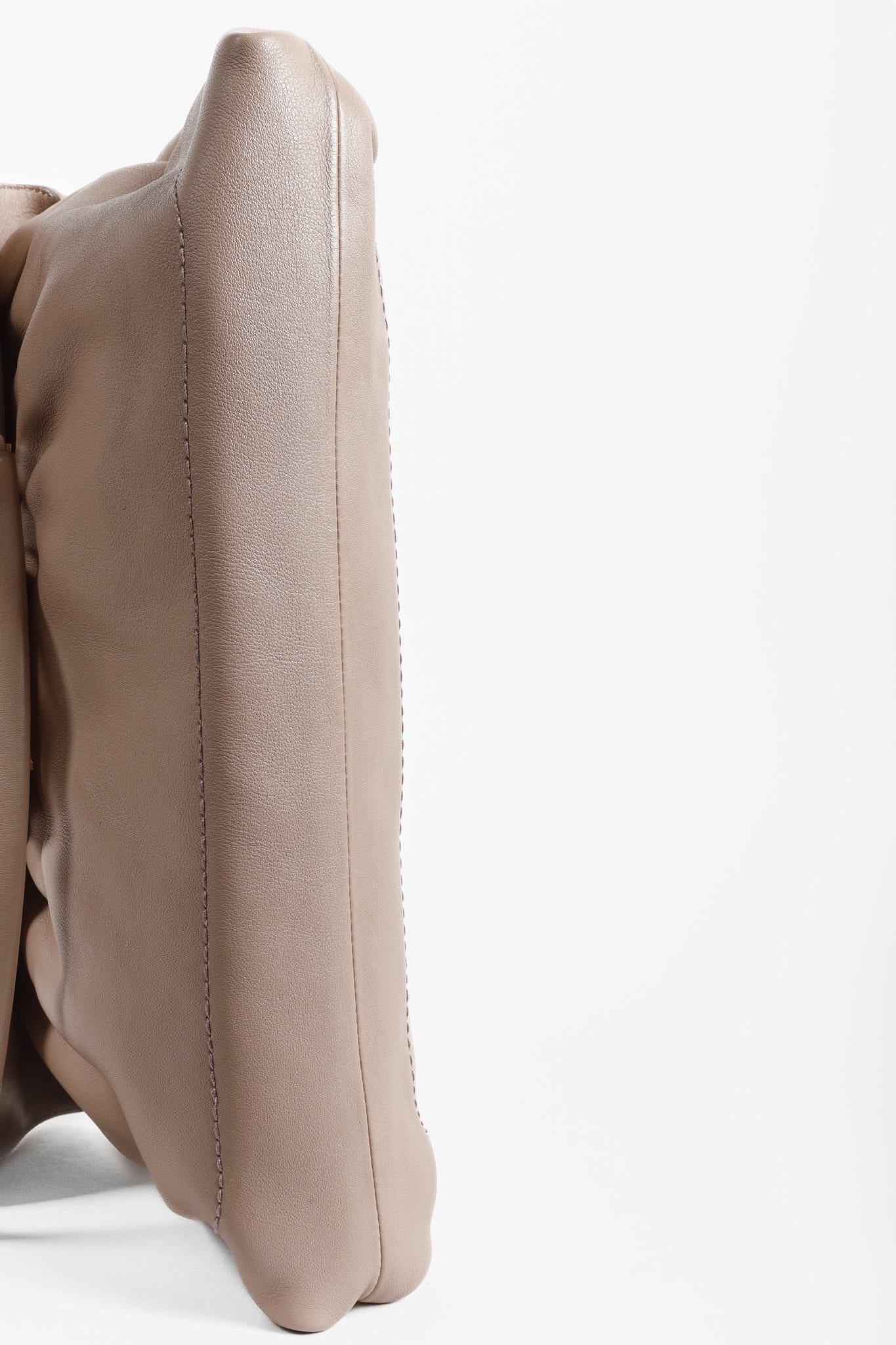 Salvatore Ferragamo Mauve Shoulder Flap Bag