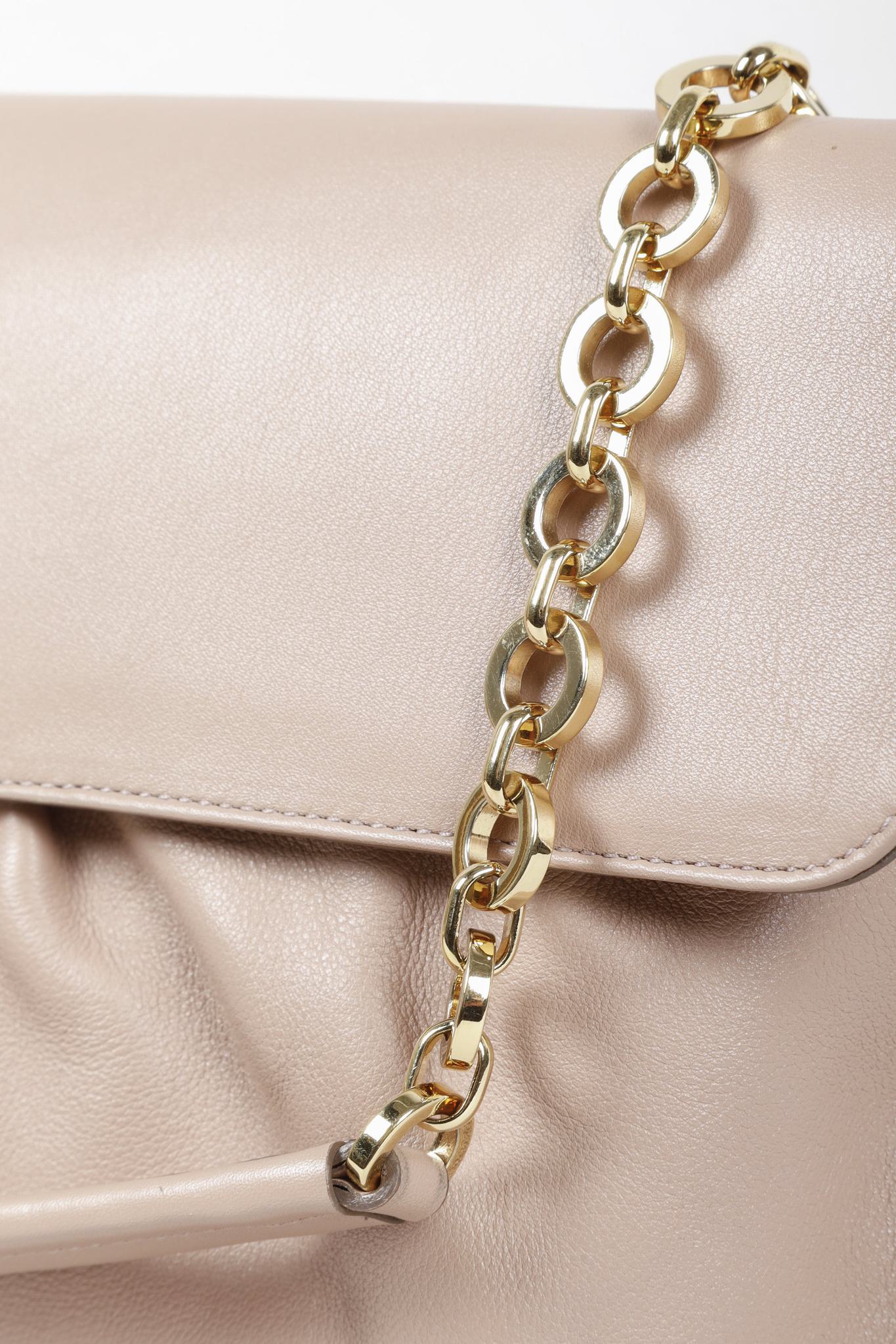 Salvatore Ferragamo Mauve Shoulder Flap Bag