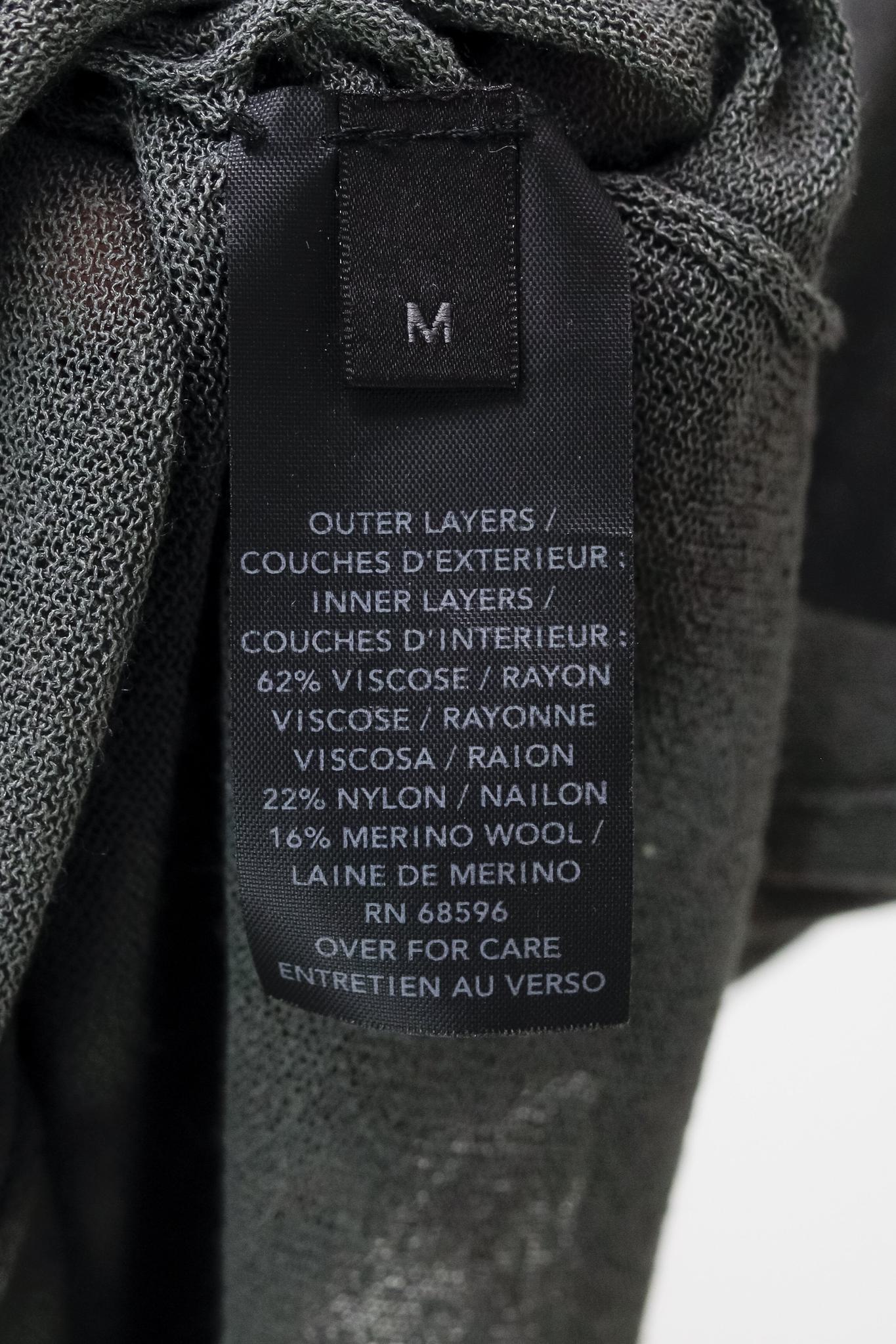 Donna Karan Grey Layered Tank