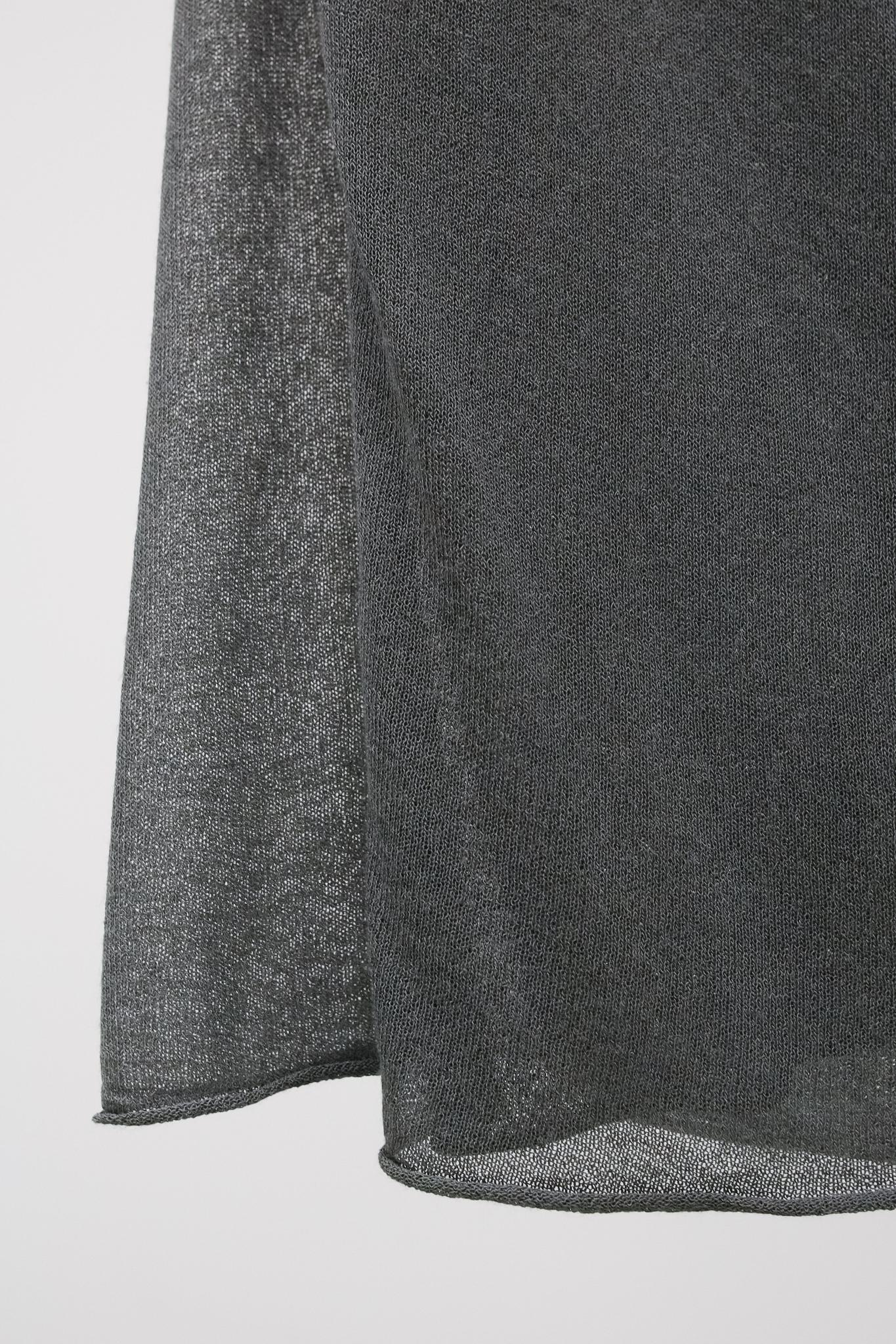 Donna Karan Grey Layered Tank