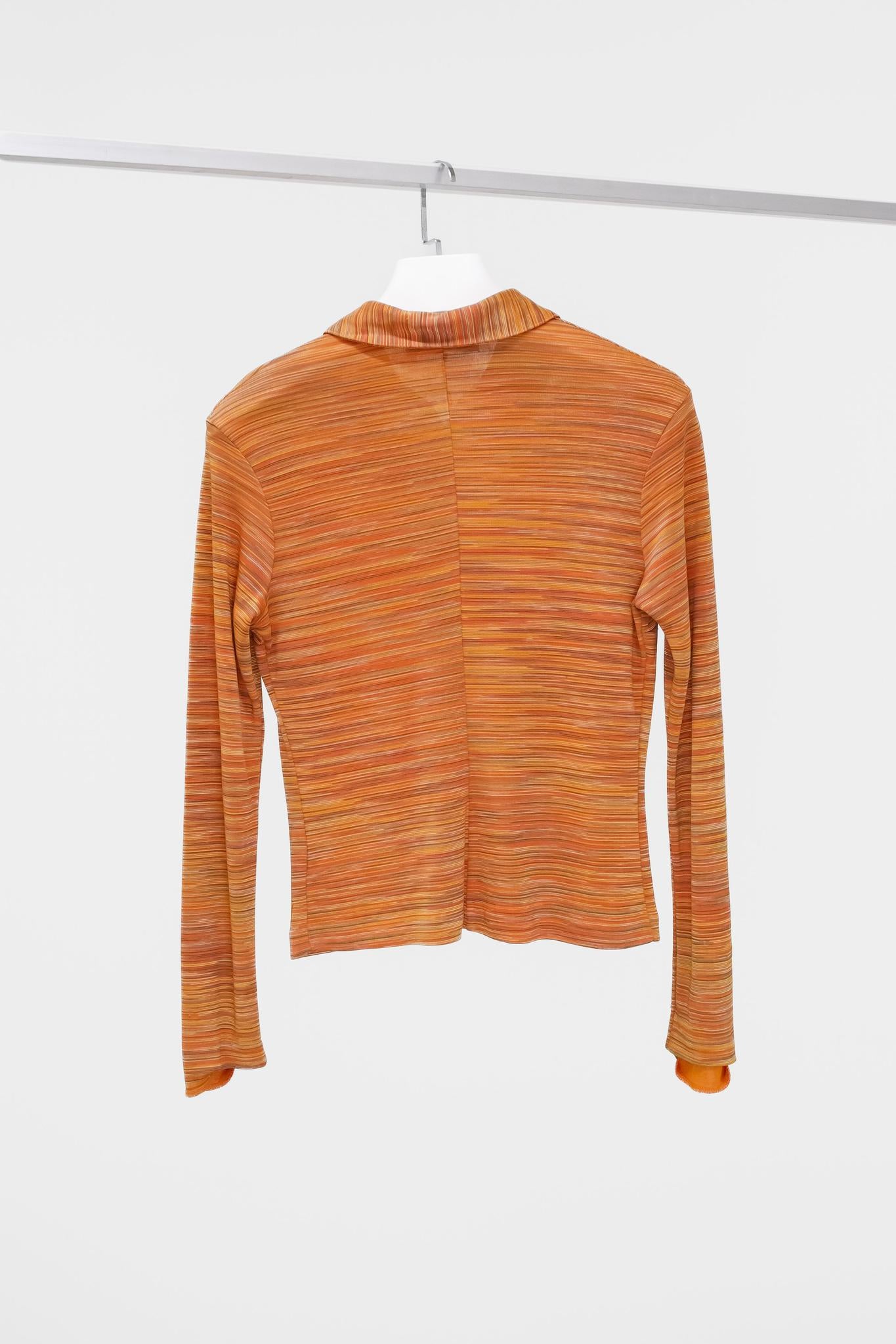 Vintage Missoni Sport Knit Zip Jacket