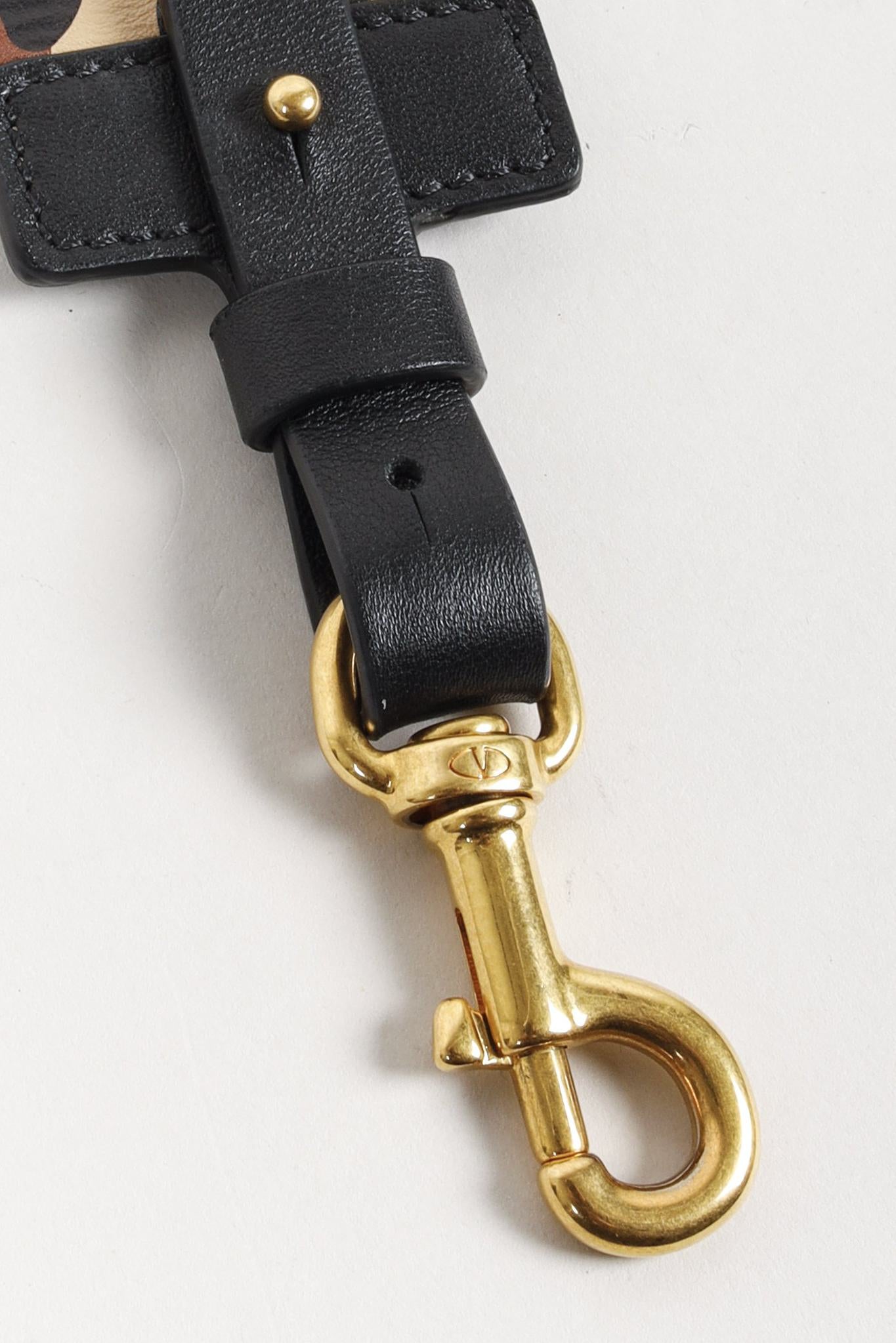 Valentino Leopard Print Bag Strap
