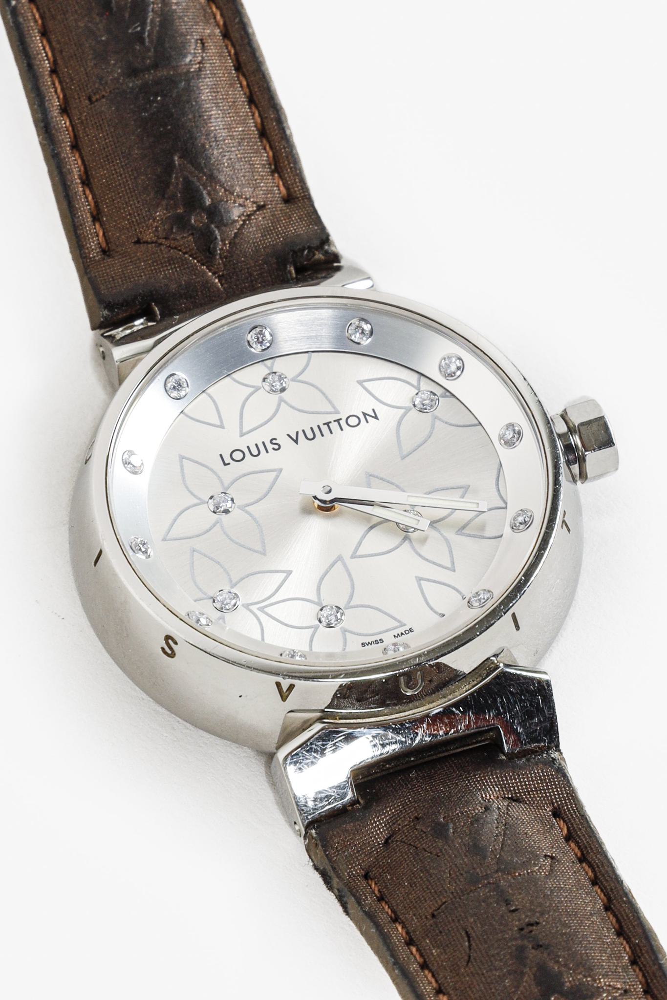 Louis Vuitton Tambour Lovely Diamonds Q131F Watch – Blogger
