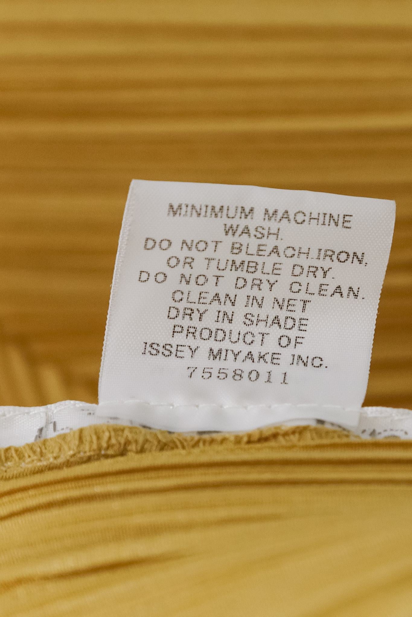 Issey Miyake Pleats Please Single Tan Button Jacket