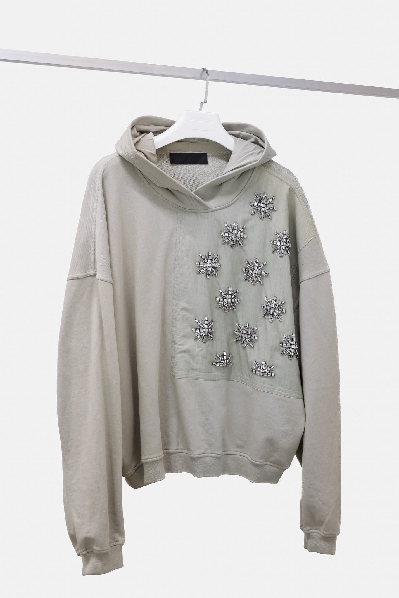 Haider Ackermann S/S 20 Hand-Embellished Perth Hoodie
