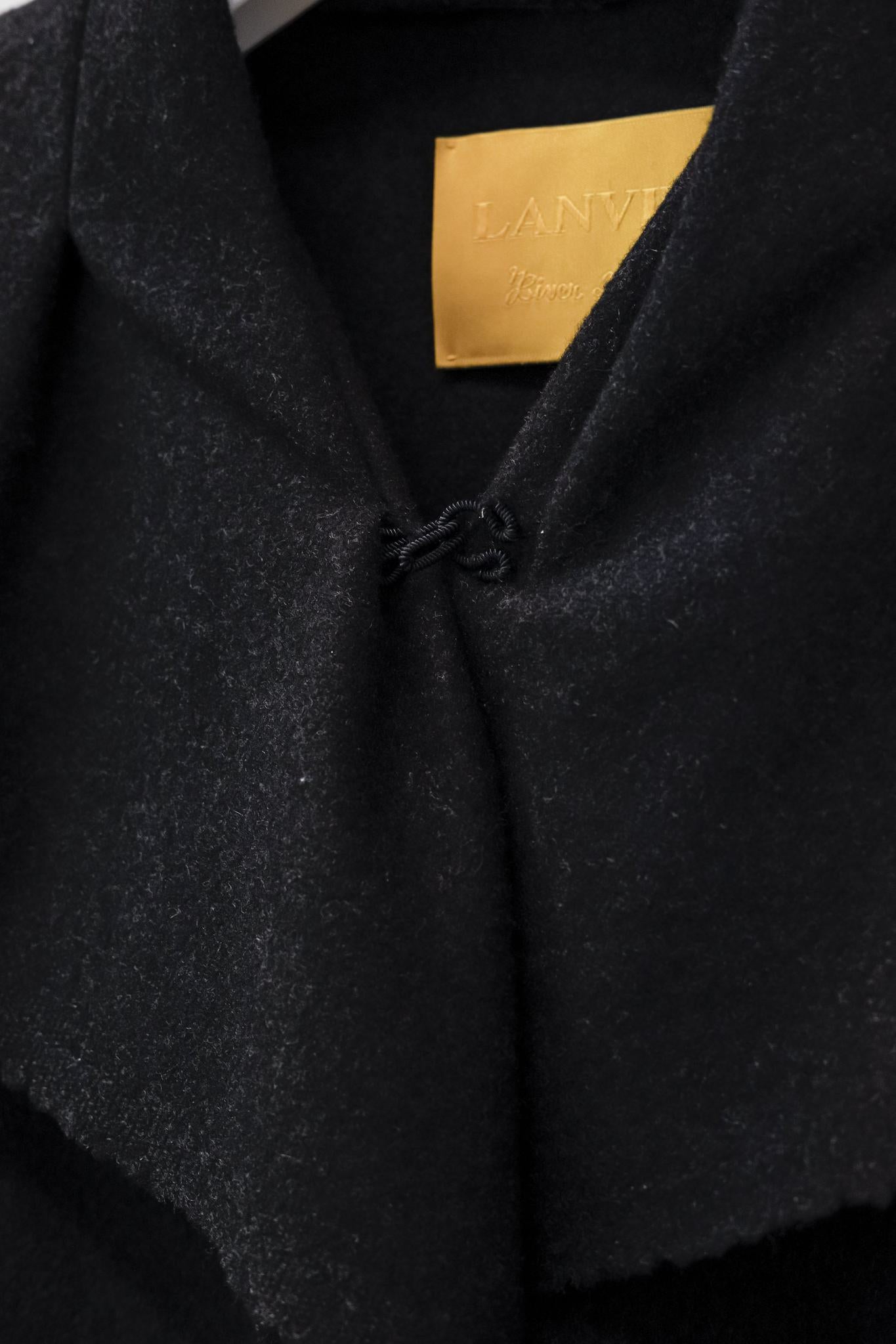 Lanvin A/W 07 Ribbon Belt Wrap Coat
