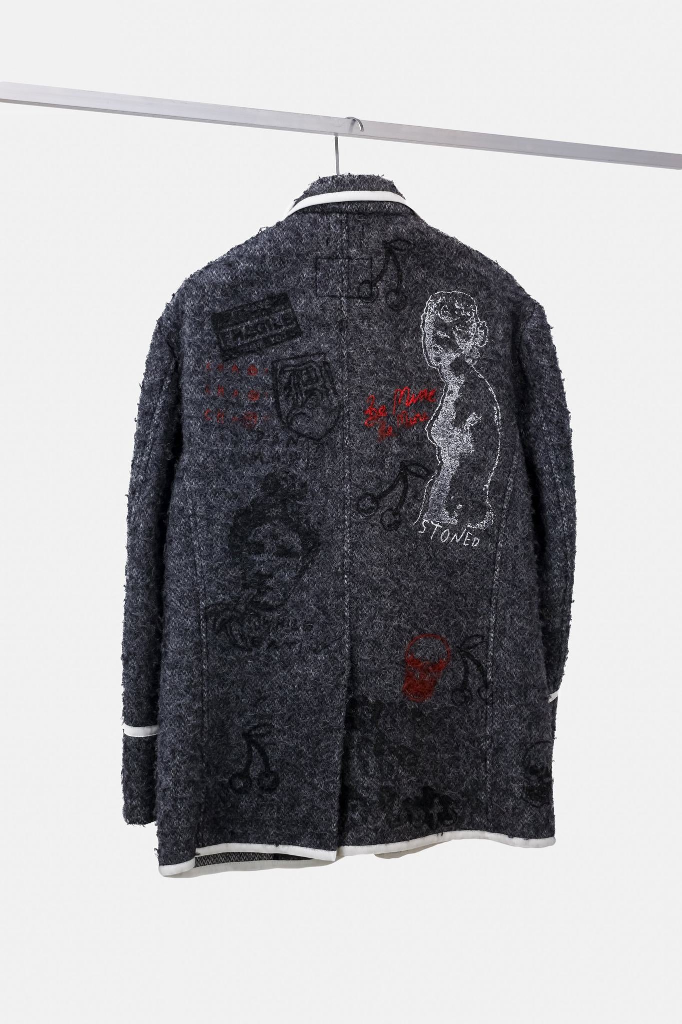 R13 Oversized Punk Rowing Blazer
