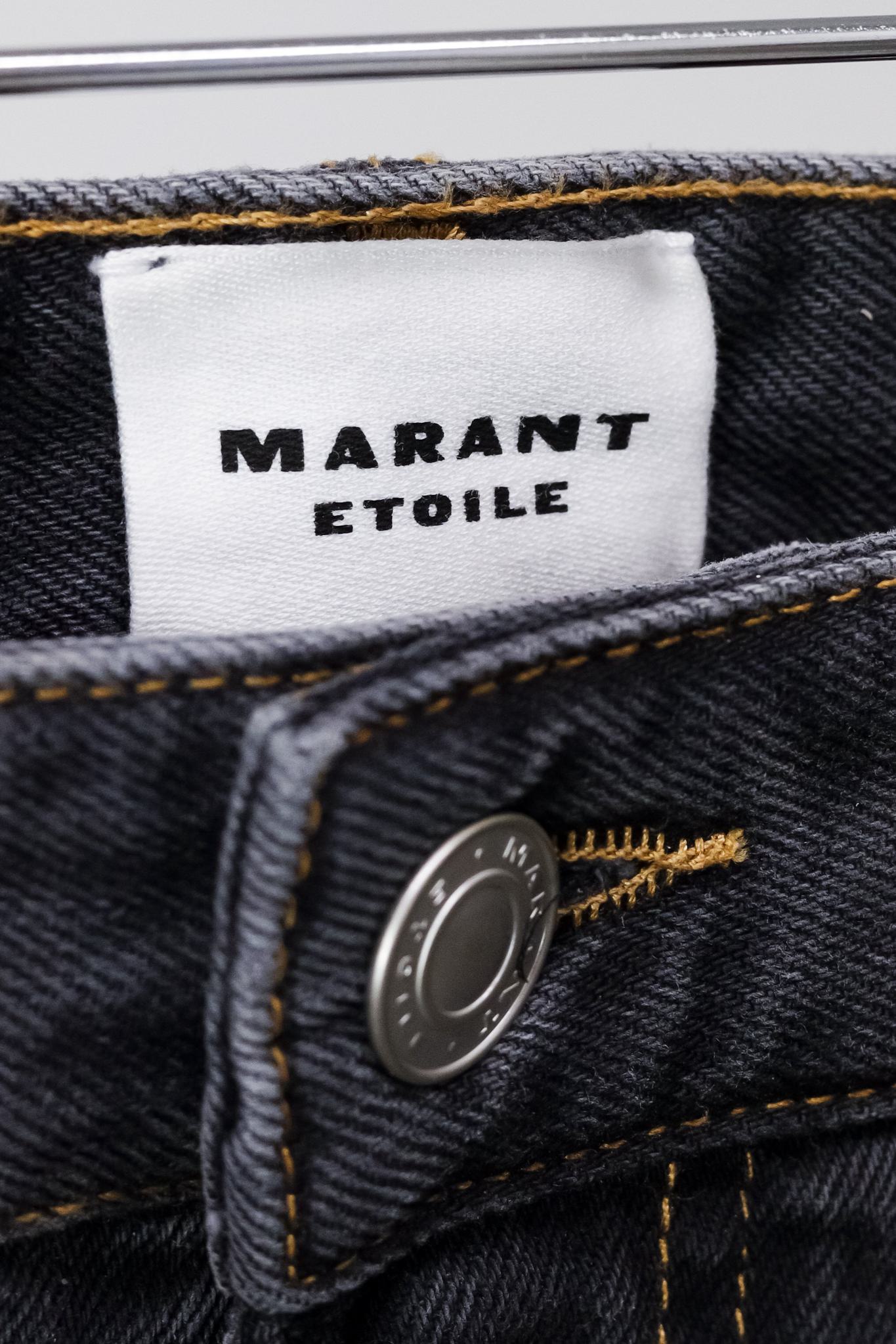 Isabel Marant Etoile Beaded Dulano Denim Trousers