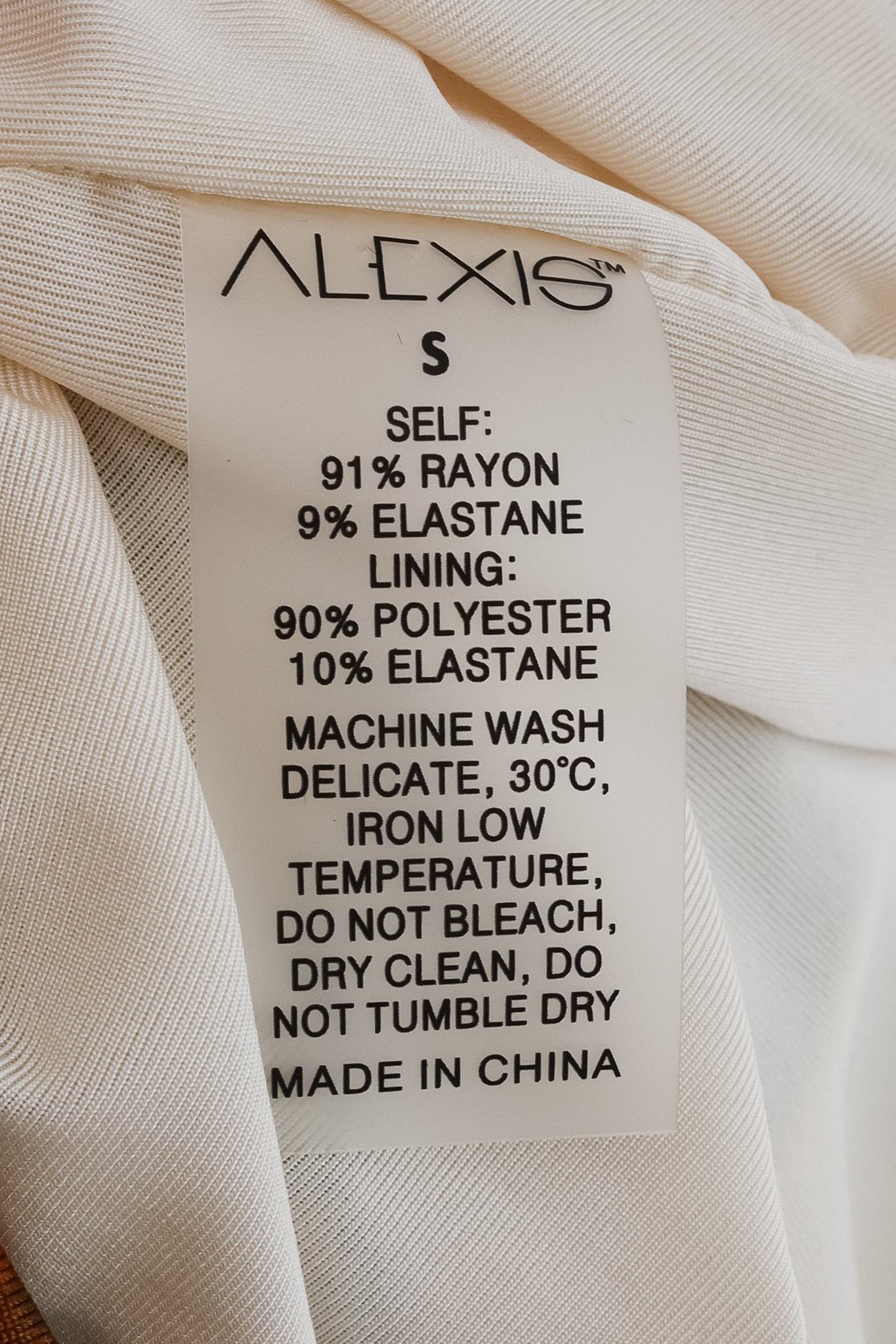 Alexis Monica Self-Tie Floral Mini Dress