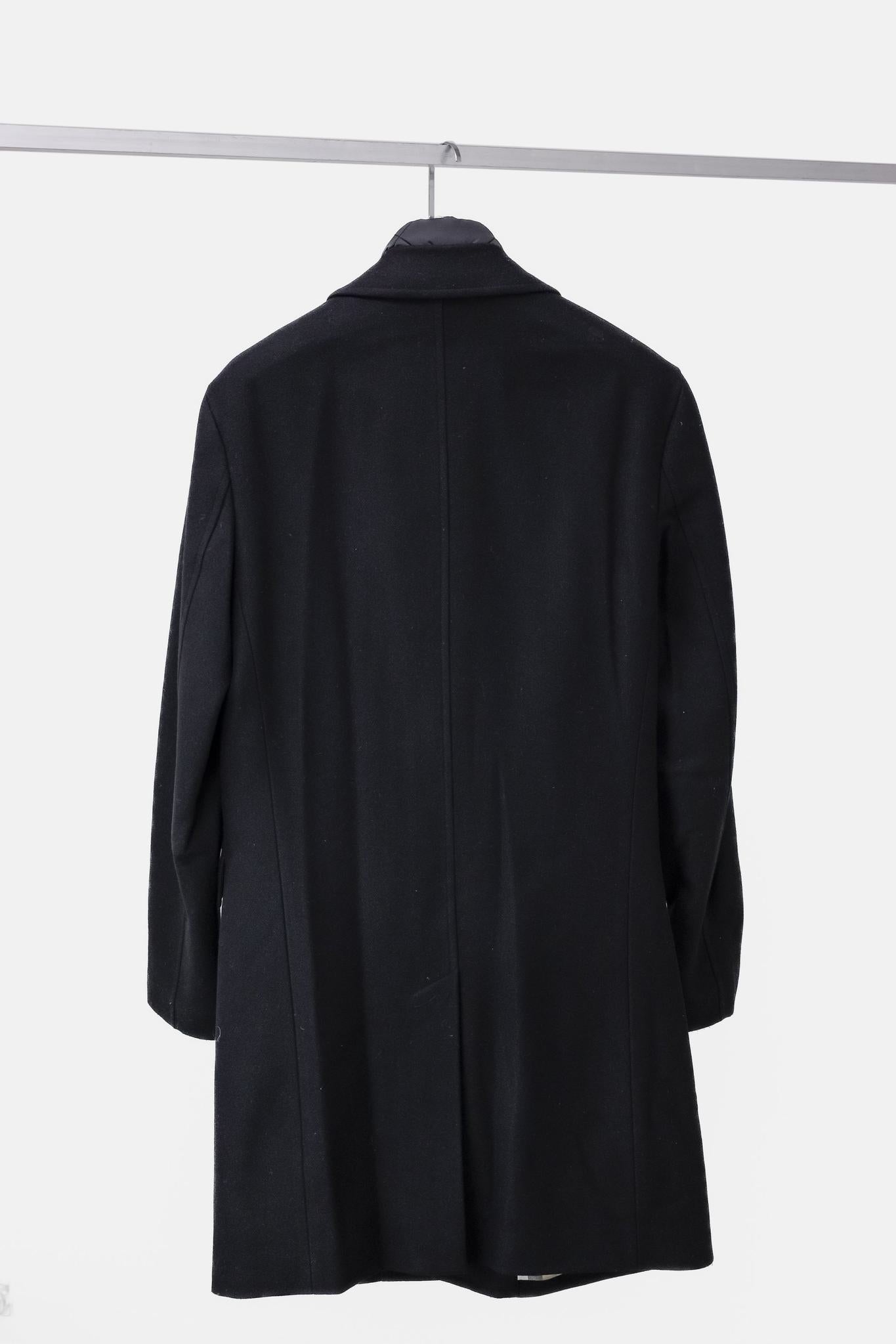 Burberry Black Puffer Layered Coat