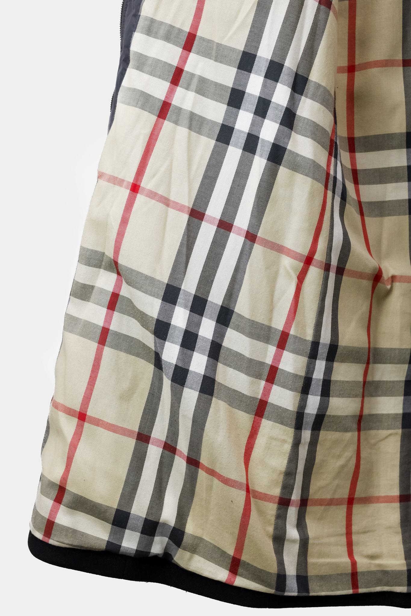 Burberry Black Puffer Layered Coat