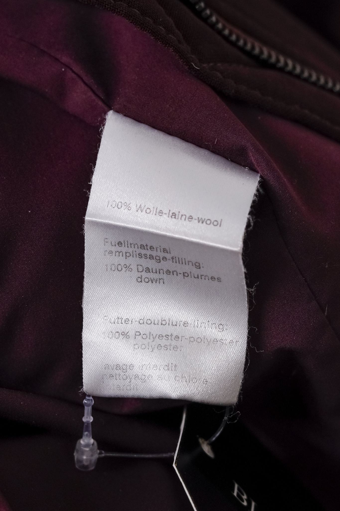 Akris Punto Burgundy Down Puffer Jacket