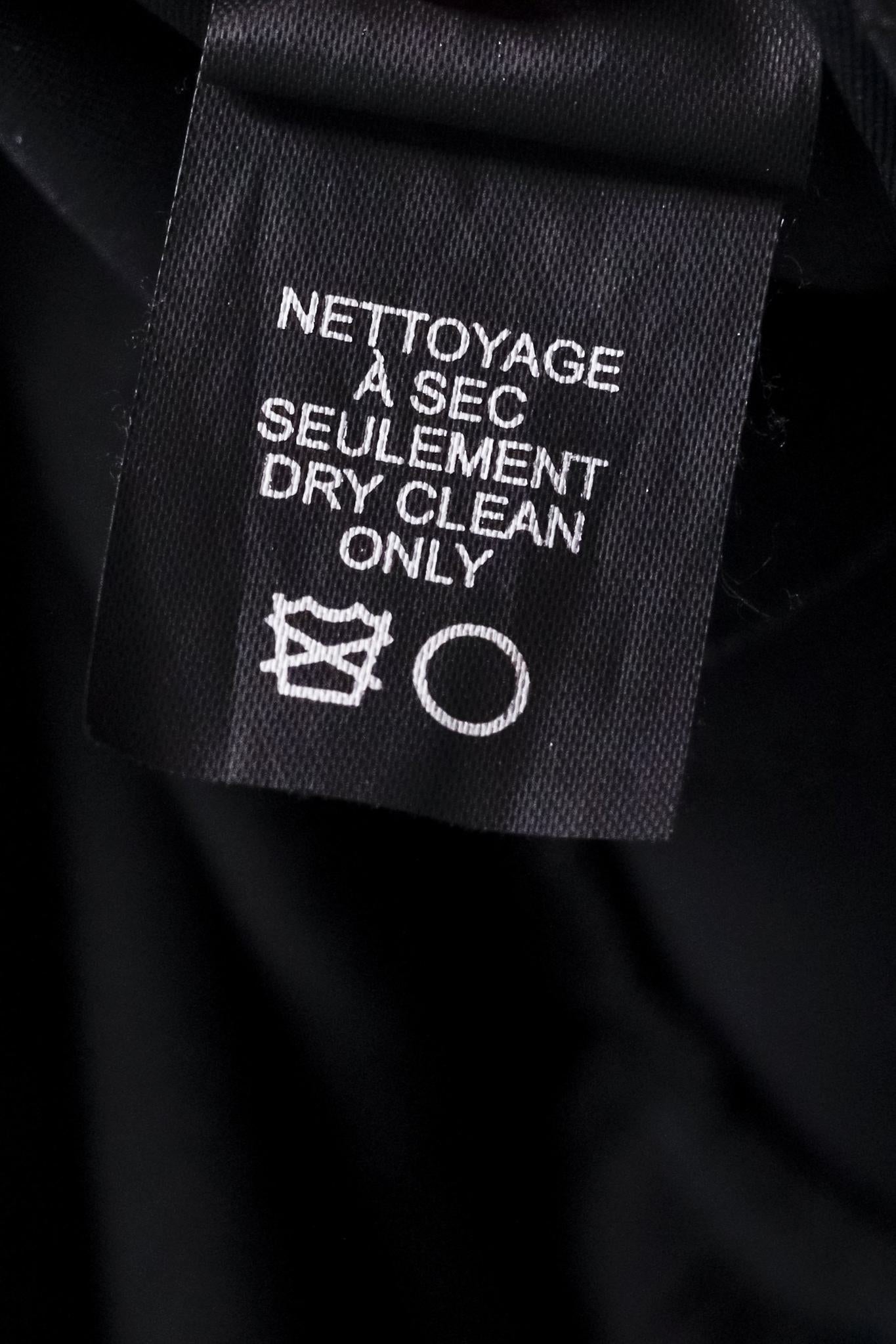 Marie Saint Pierre Black Sleeveless Tulle Dress