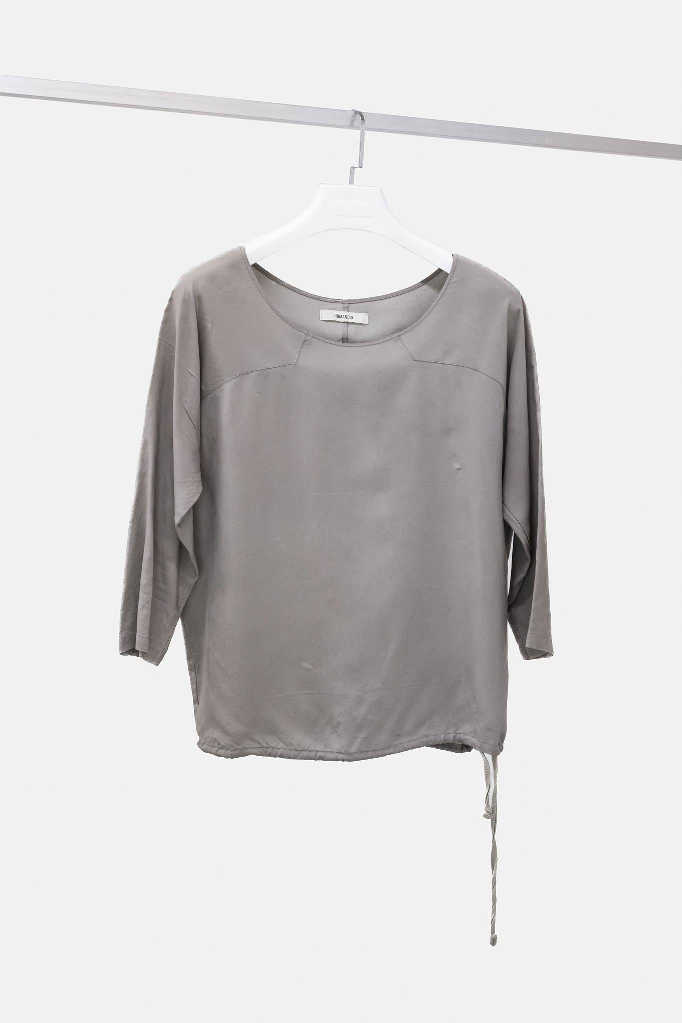 Humanoid Beige Drawstring Tunic