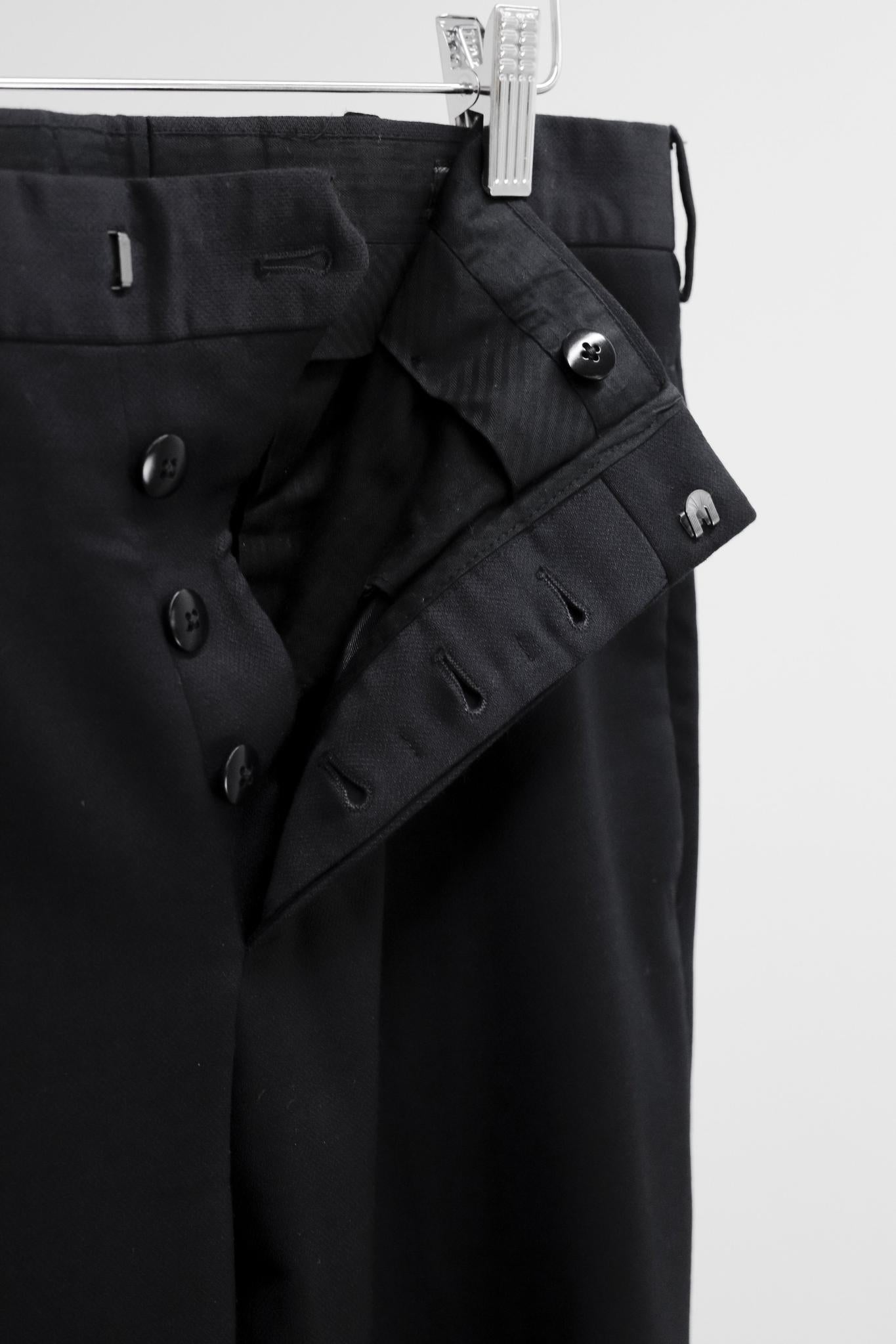Prada Wool Navy Trousers