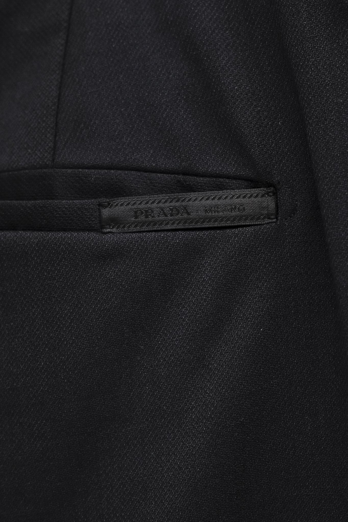 Prada Wool Navy Trousers