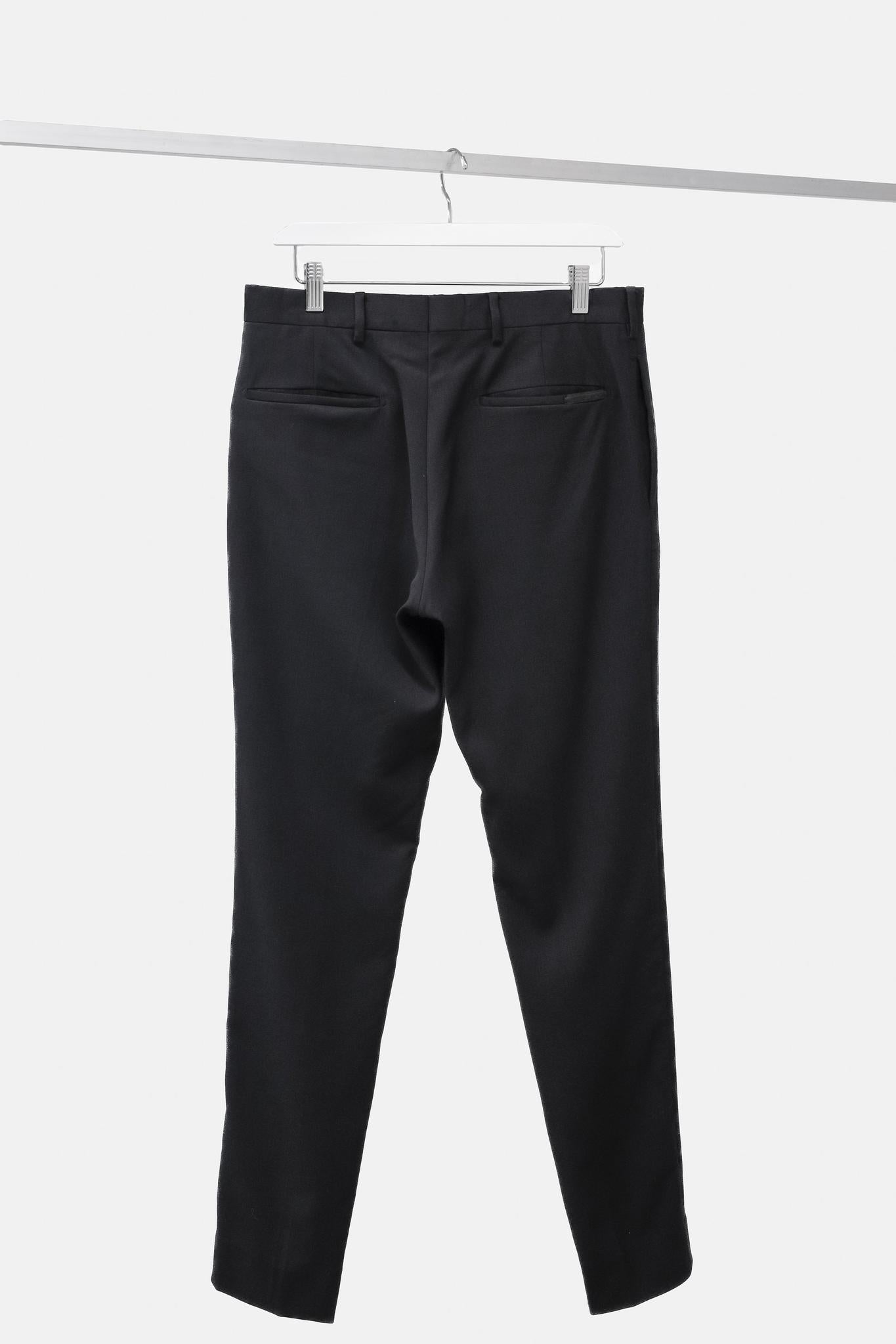 Prada Wool Navy Trousers