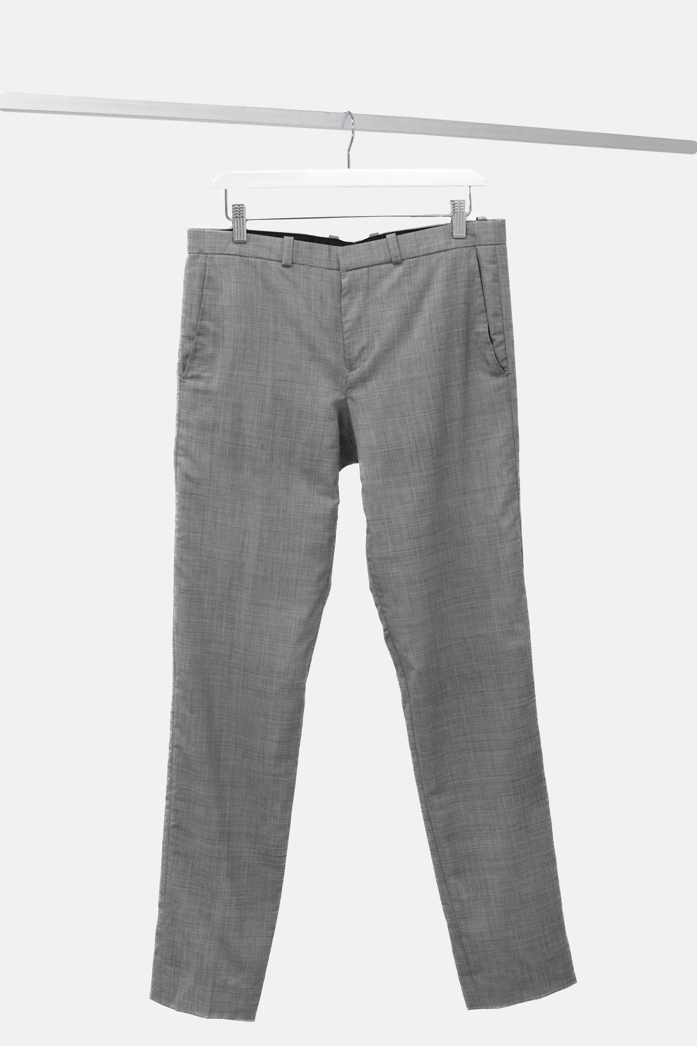 Stephan Schneider Light Grey Wool Trousers