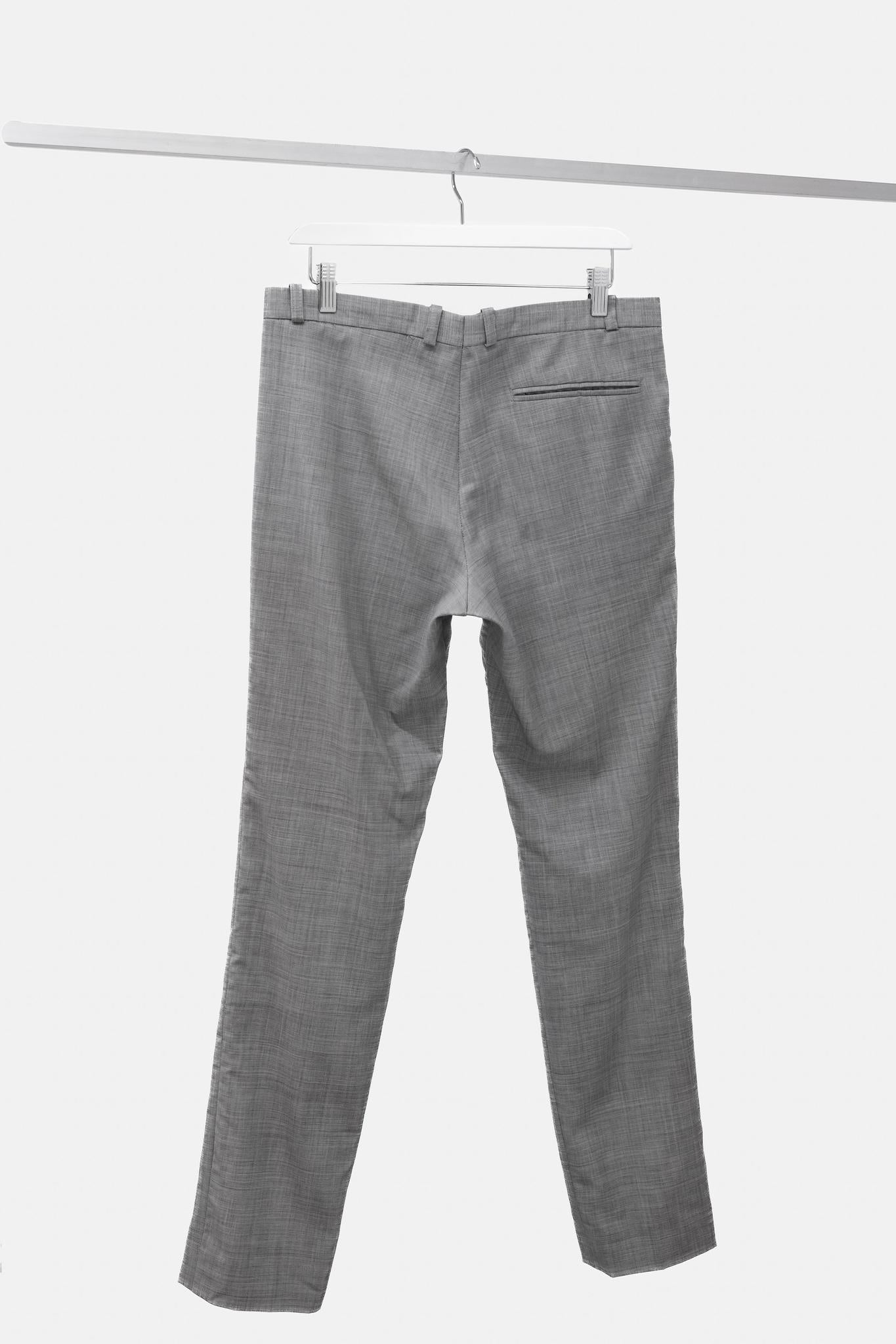 Stephan Schneider Light Grey Wool Trousers