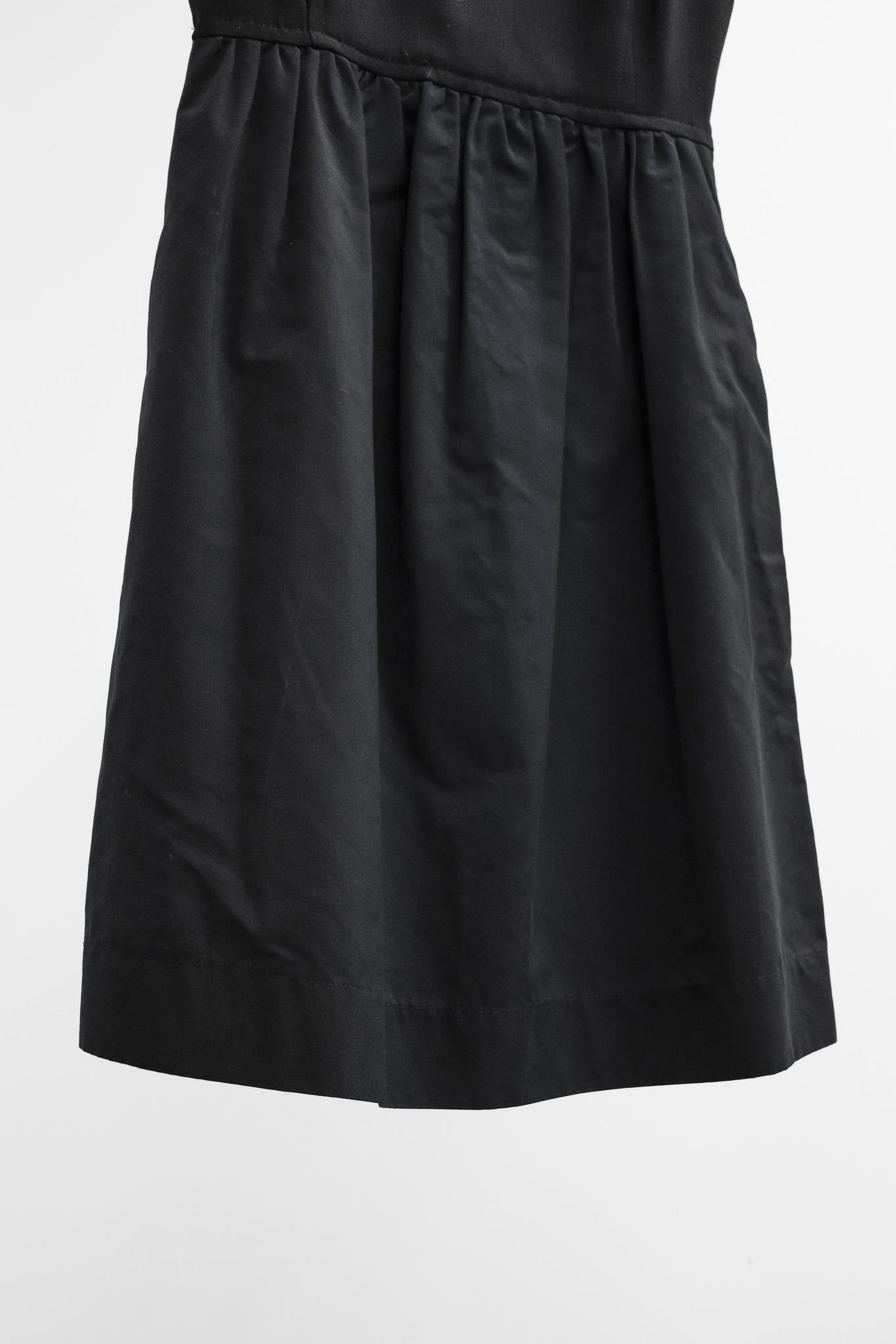 Max Mara Weekend Black Sleeveless Midi Dress