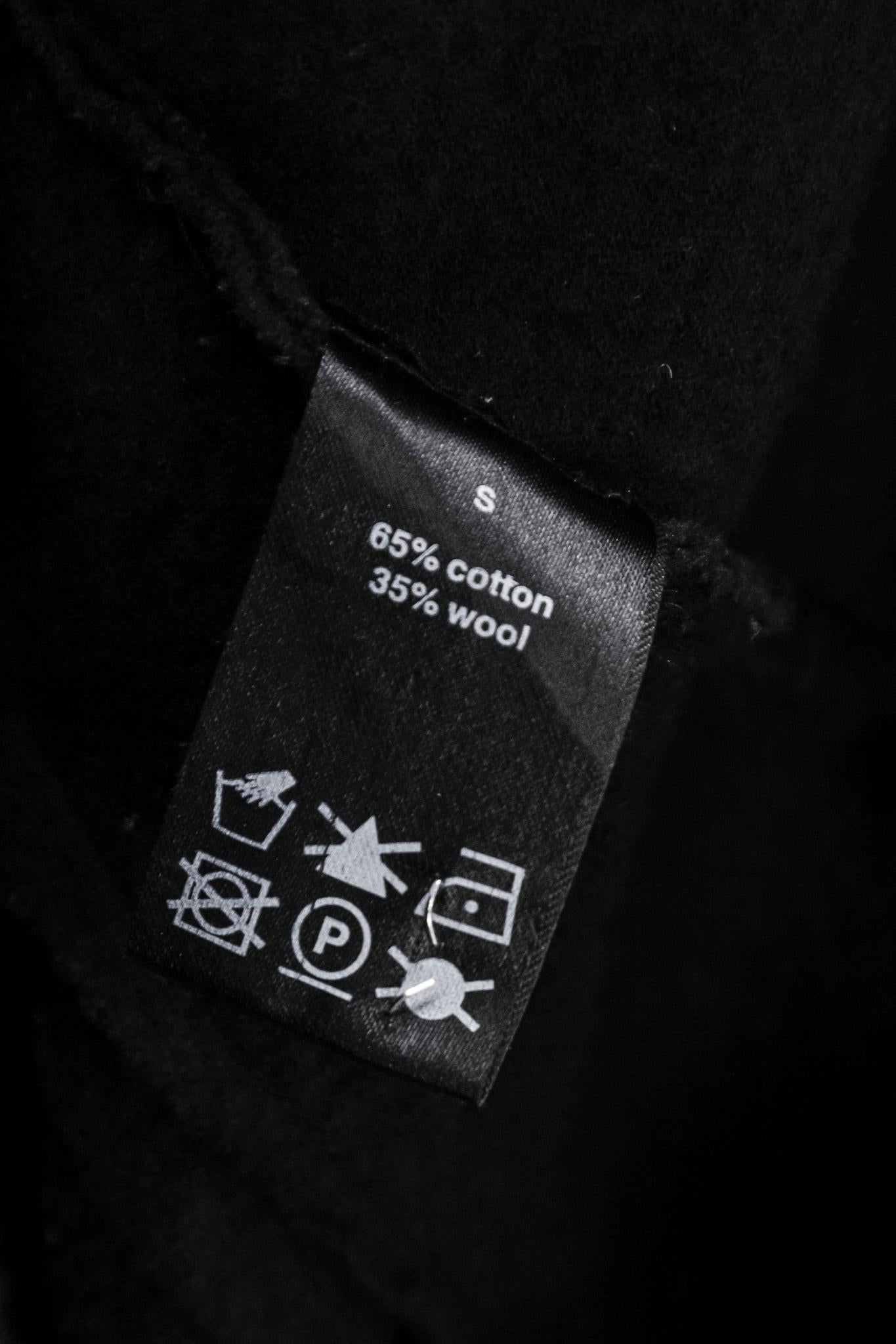 Rundholz Black Label Black Wool Distressed Evening Jacket