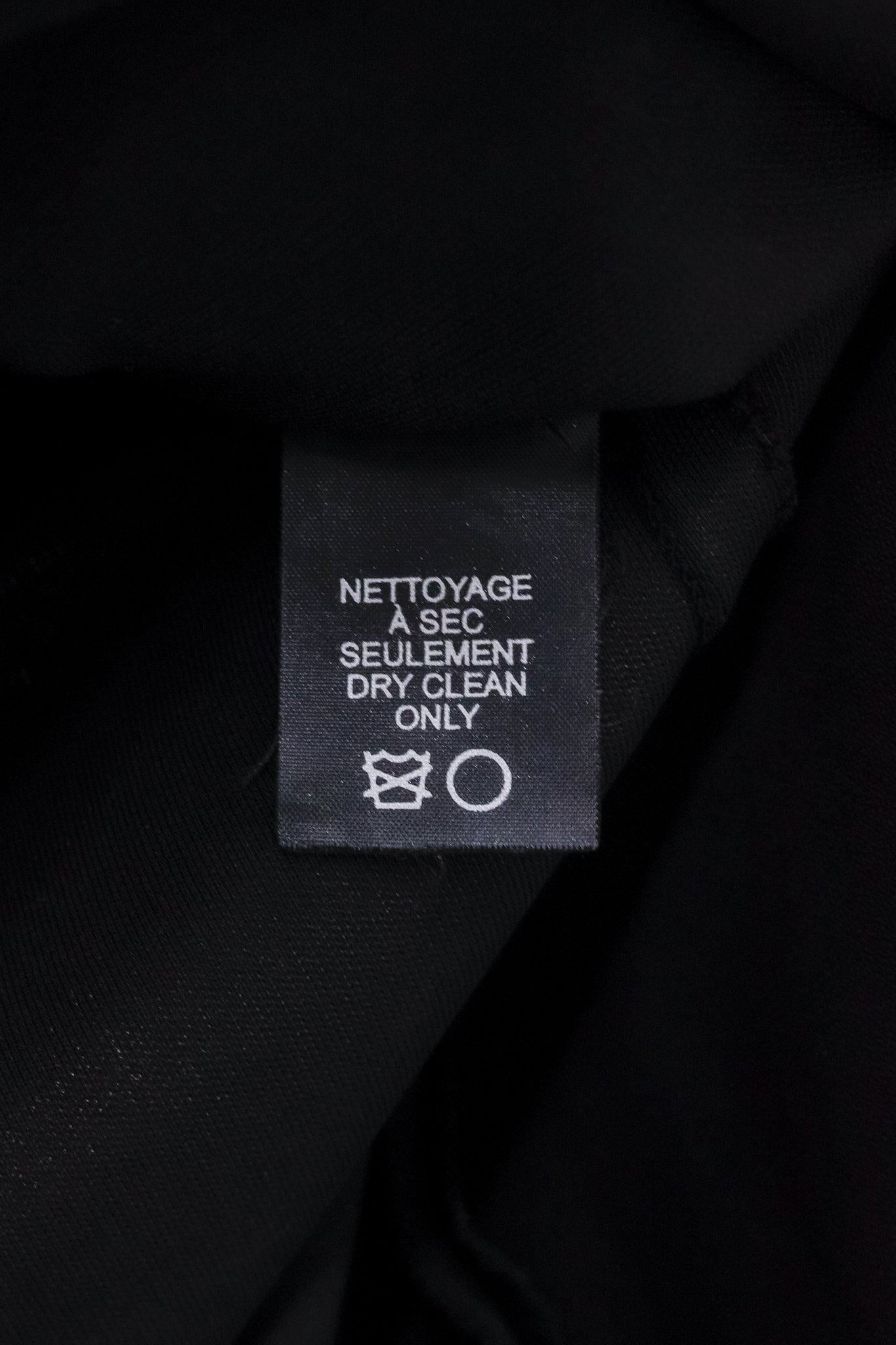 Marie Saint Pierre Bateau Neckline Black Sleeveless Top