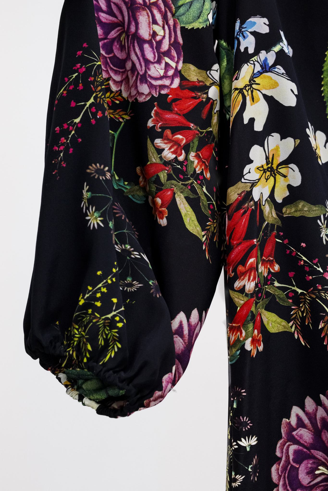 Nicholas Dahlia Floral Ruffle Dress