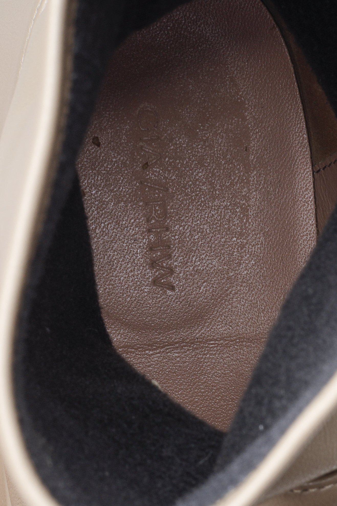 GIA BORGHINI x RHW Rosie11 Ankle Boots Leather Platform Chelsea Boot
