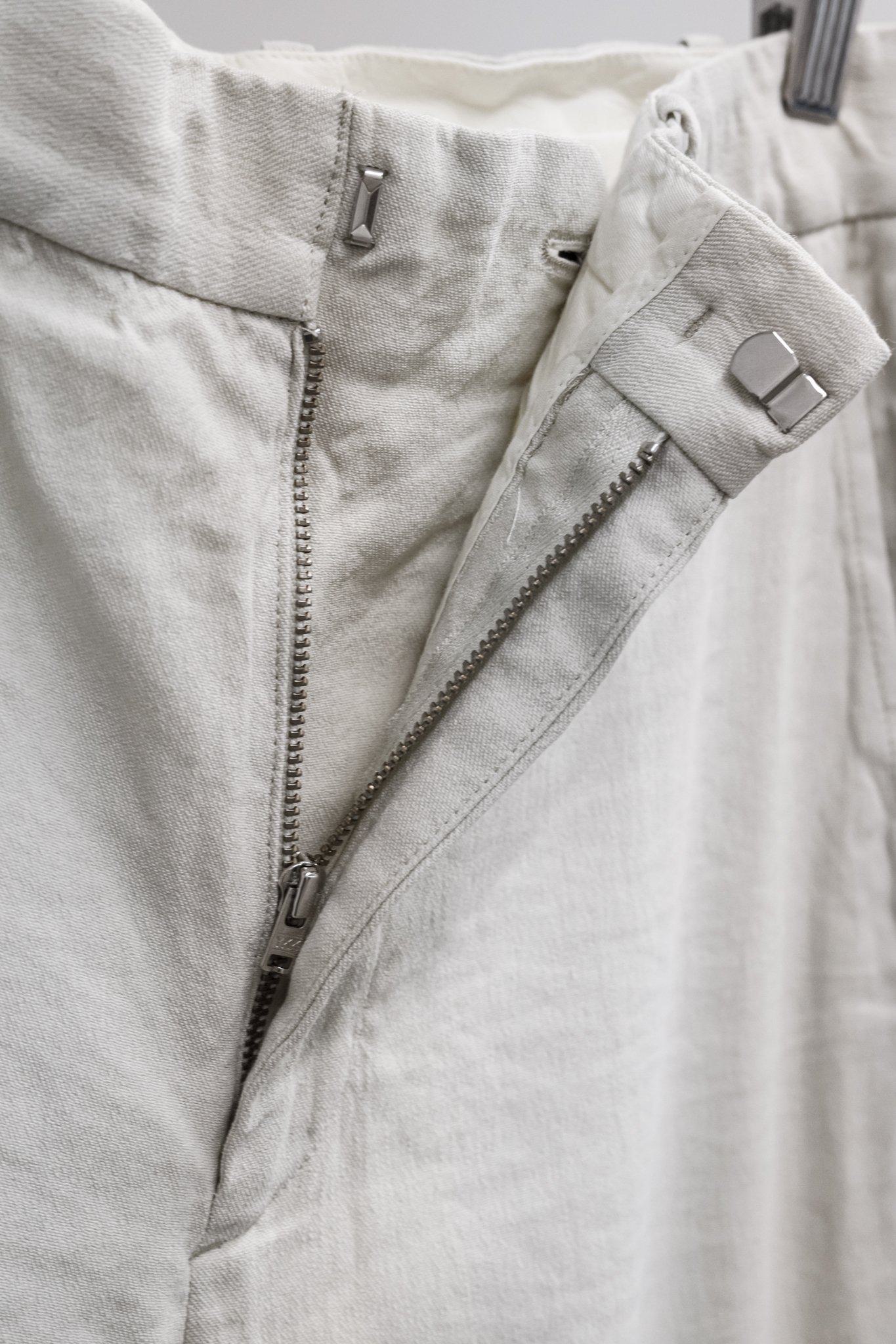 Isabel Marant Etoile Kylie Ecru Linen-Blend Pants