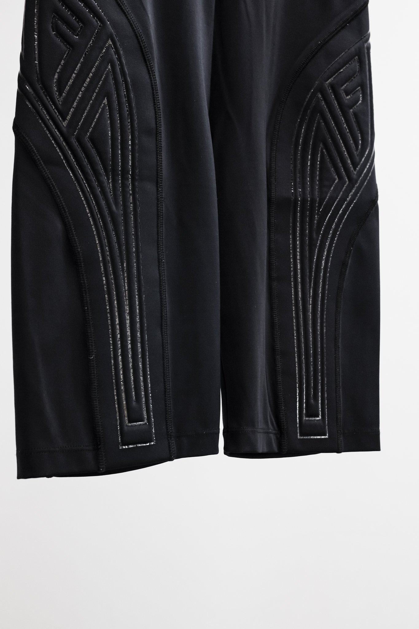 Fendi SS/19 Runway Padded Embellishment Bike Shorts