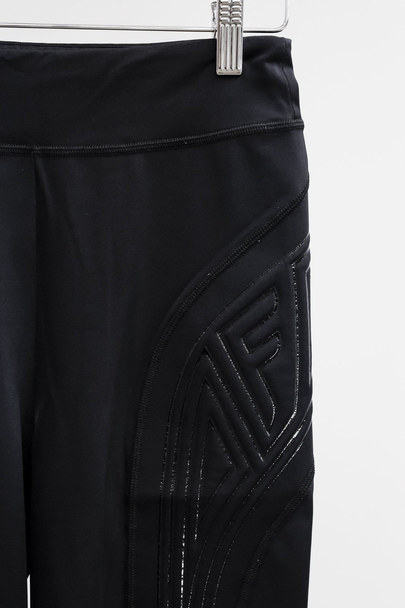 Fendi SS/19 Runway Padded Embellishment Bike Shorts