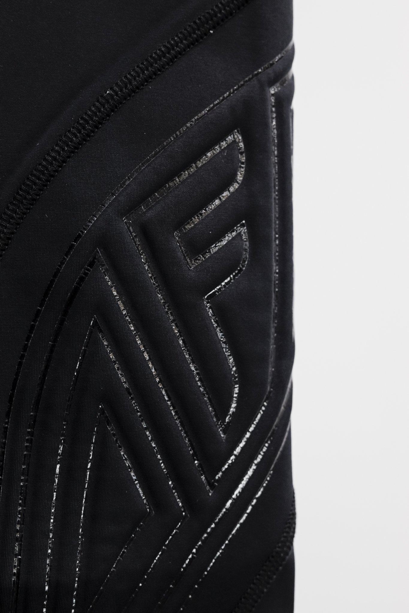 Fendi SS/19 Runway Padded Embellishment Bike Shorts