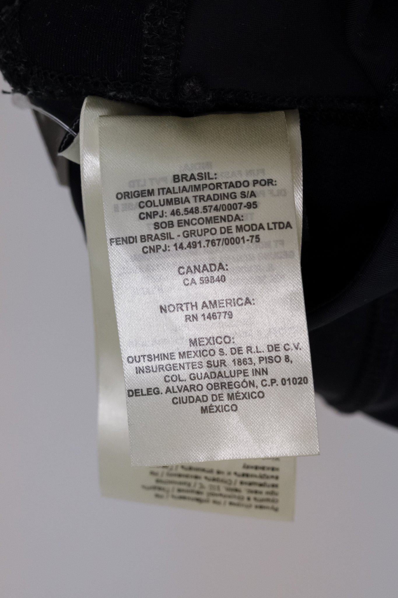 Fendi SS/19 Runway Padded Embellishment Bike Shorts