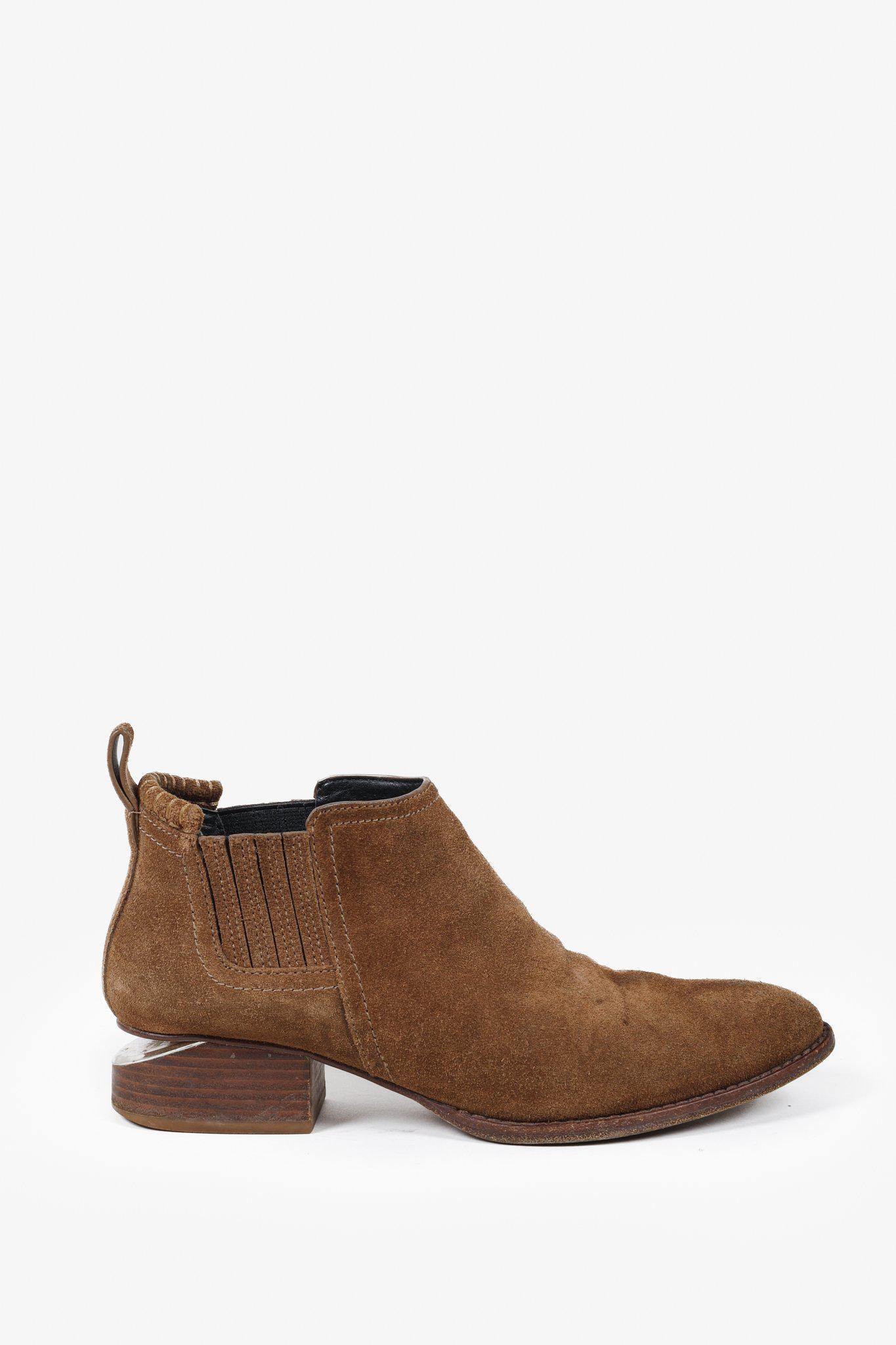Alexander Wang Brown Suede Kori Boot – Blogger Armoire