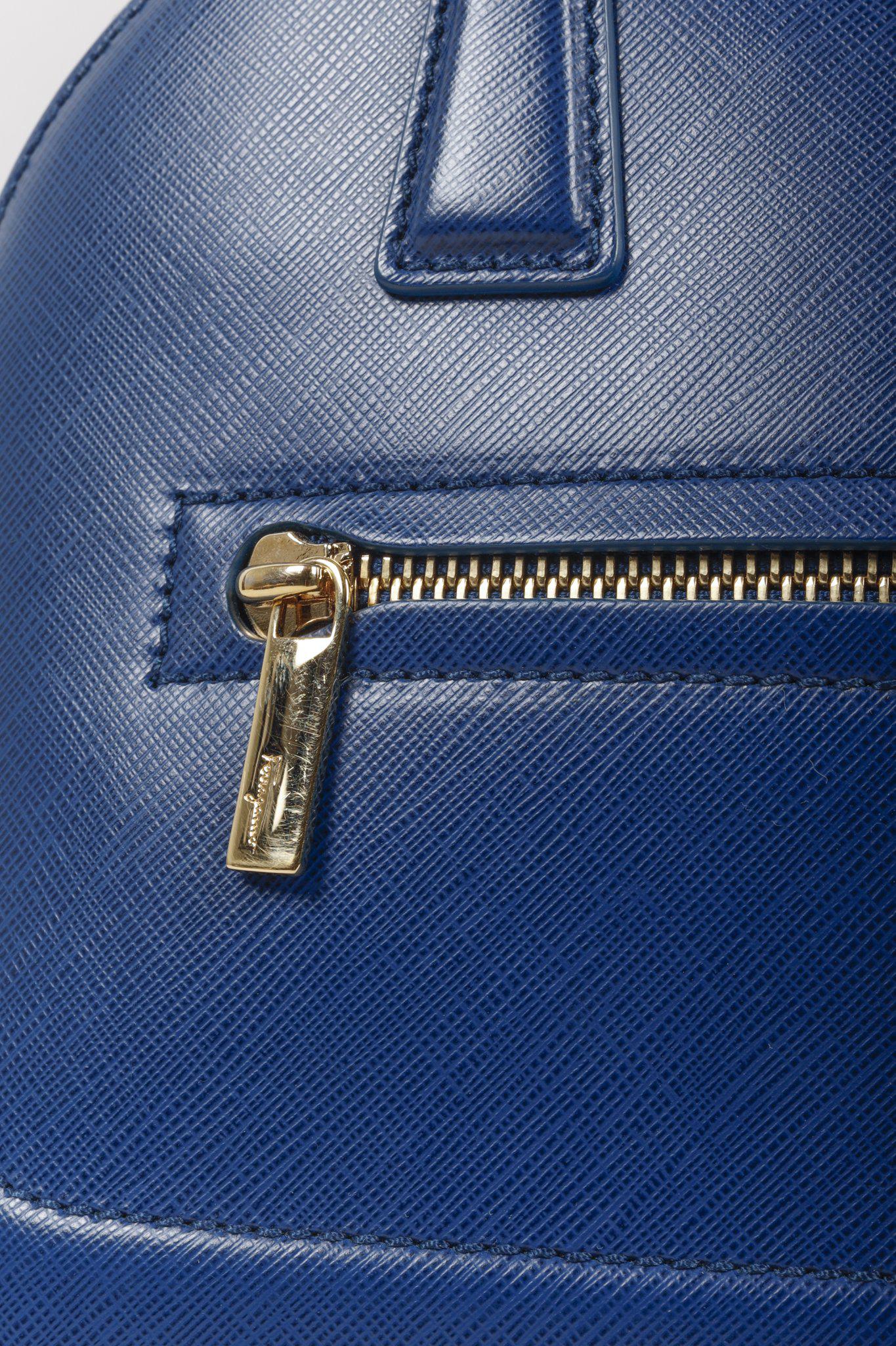 Salvatore Ferragamo Sapphire Darina Mini Satchel Bag