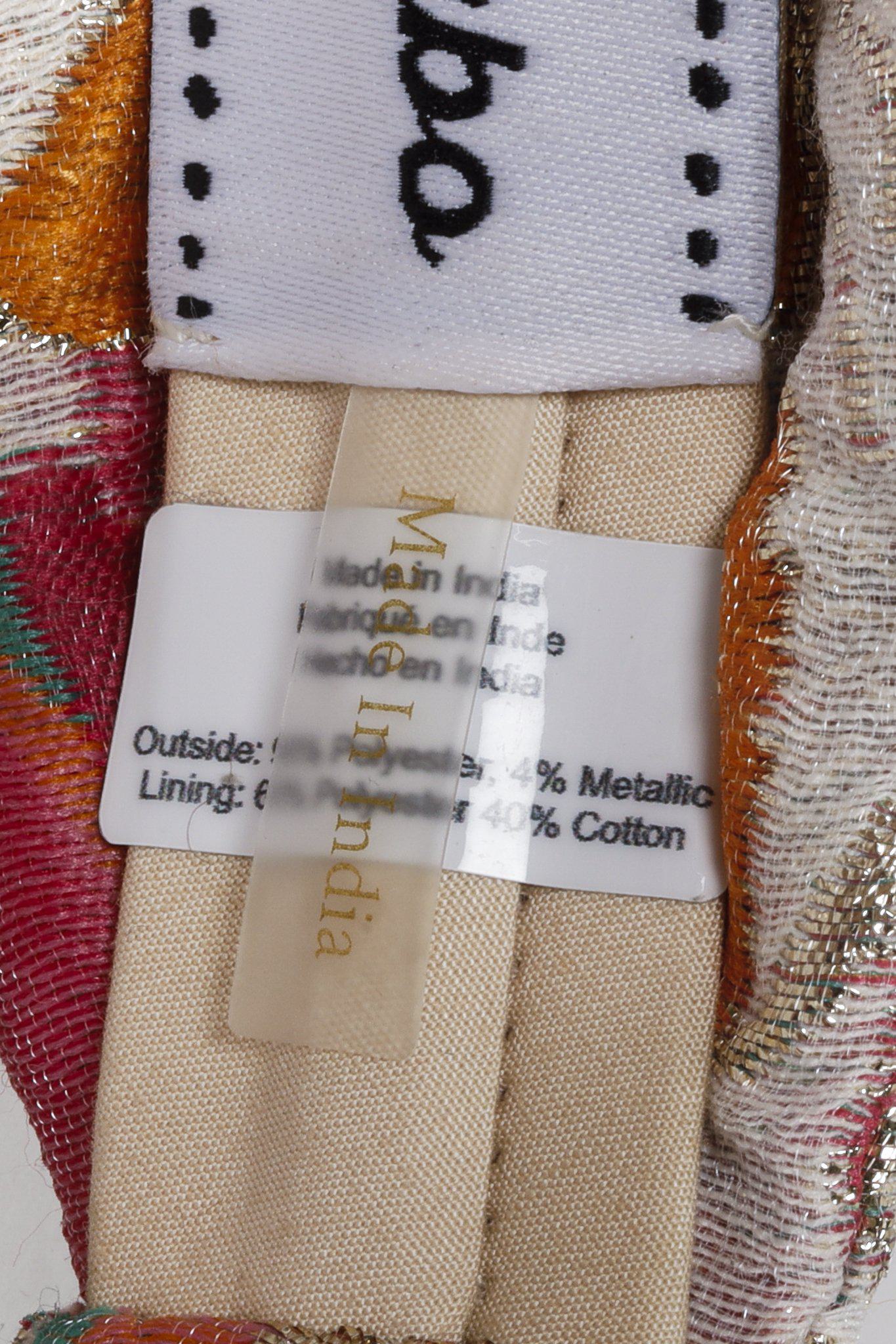 Autumn Adeigbo Floral Brocade Headband