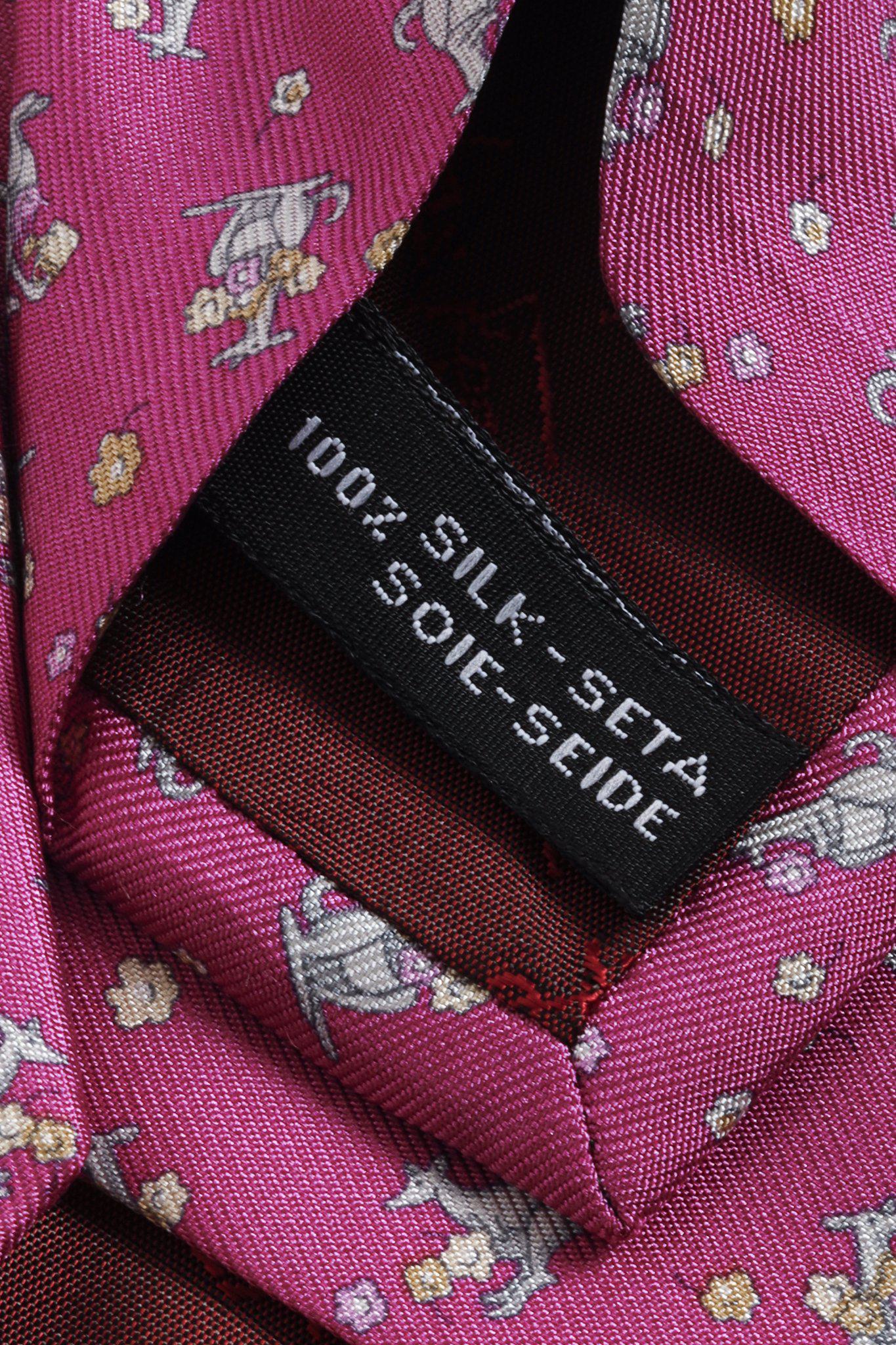 Salvatore Ferragamo Kangaroo Silk Tie