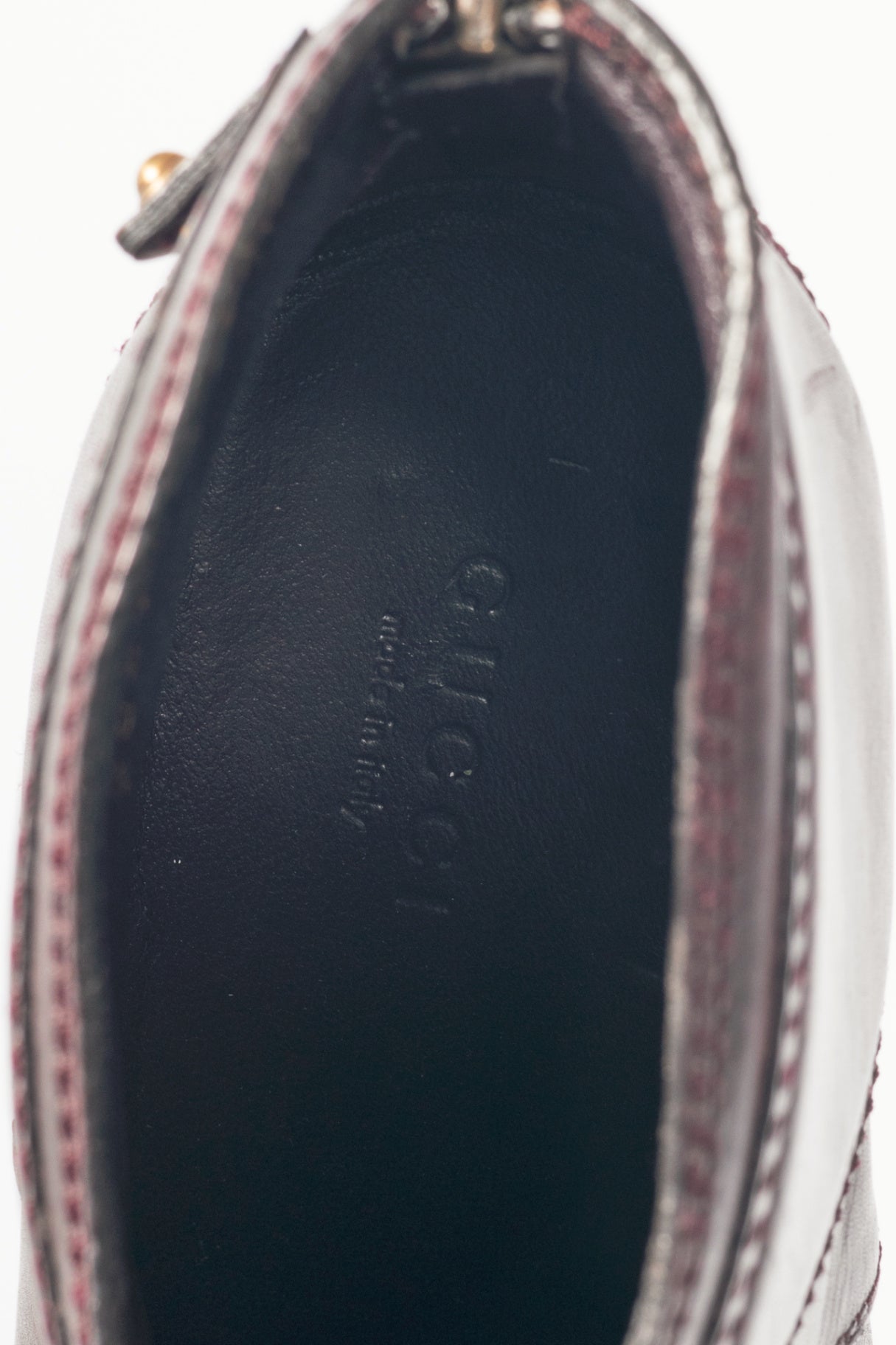 Gucci Diana Eggplant Betis Calf Hysteria Booties