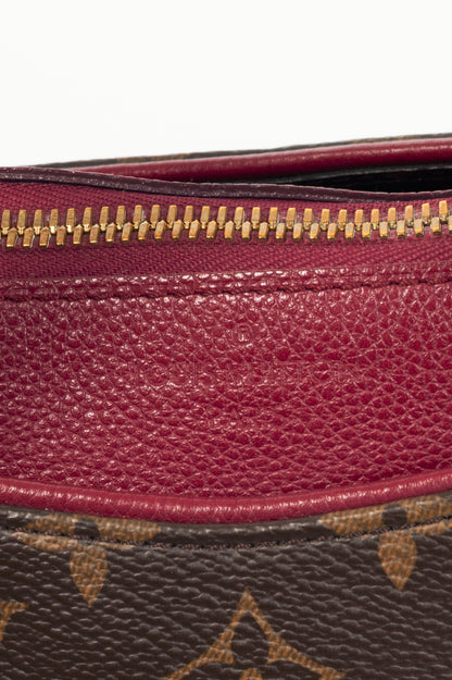 Louis Vuitton Pallas Monogram Canvas Raisin Tote