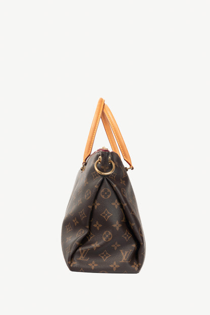 Louis Vuitton Pallas Monogram Canvas Raisin Tote