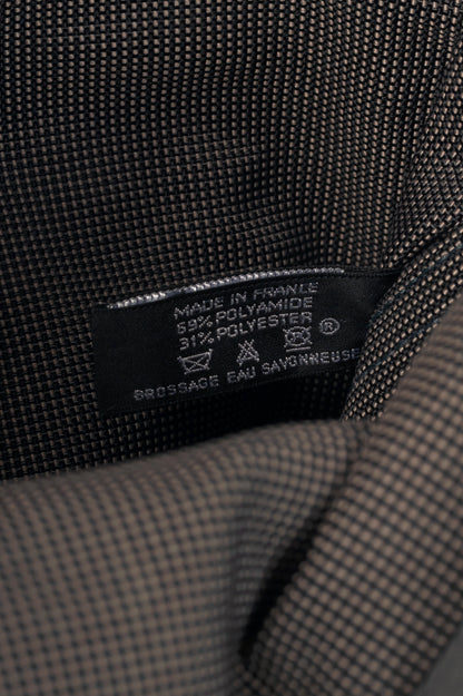 Hermes Herline Graphite Canvas H-Tape Backpack